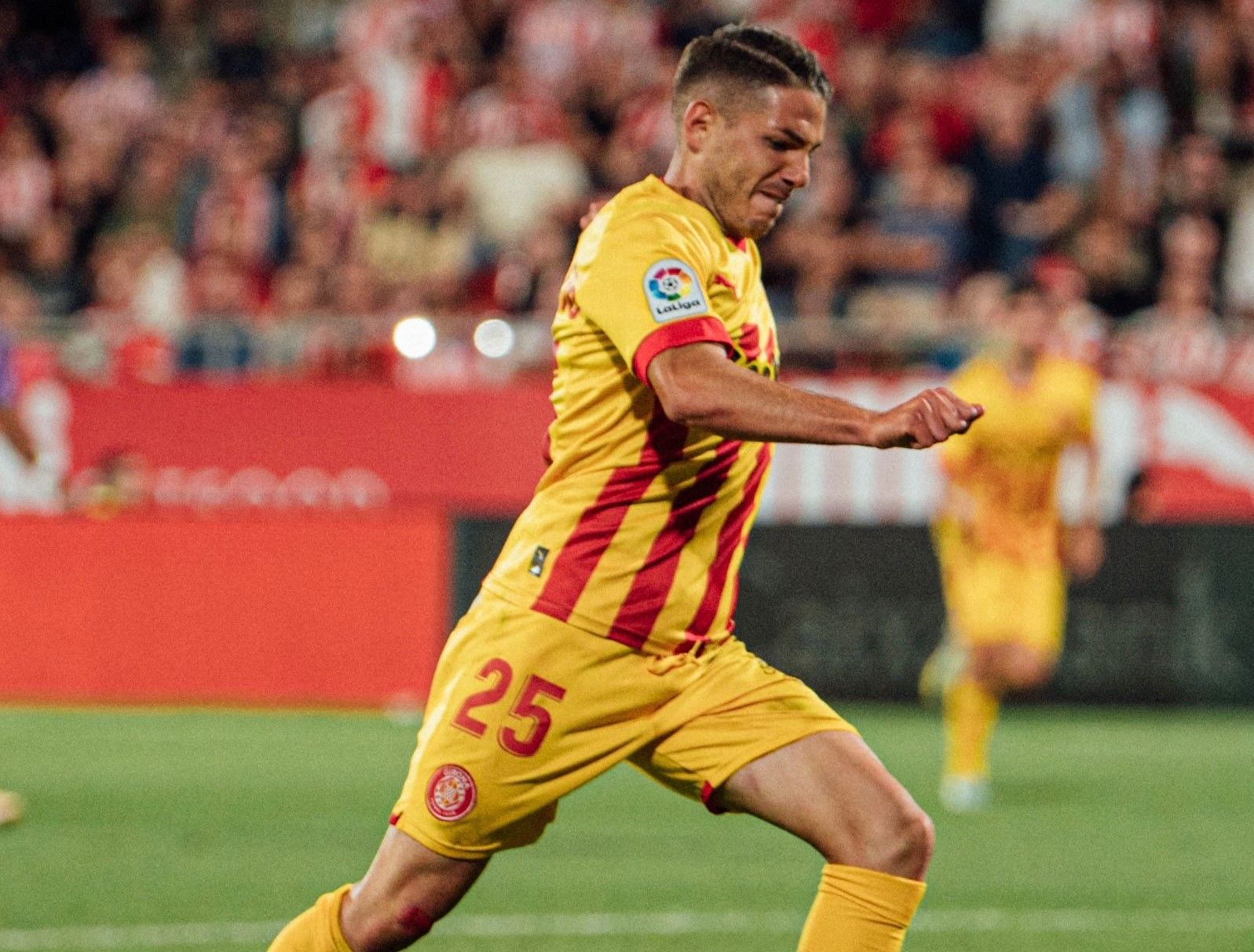 Manu Vallejo ante el Valladolid