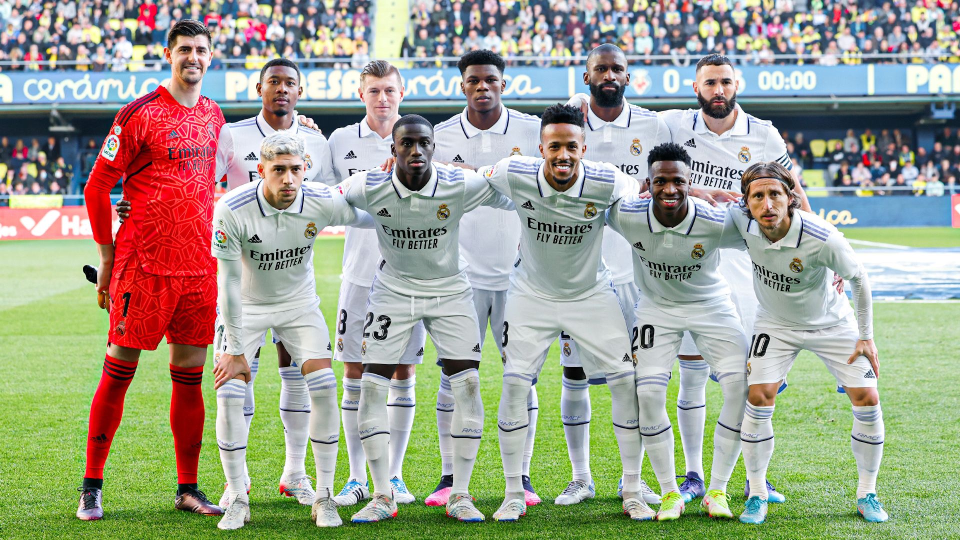 Once del Real Madrid ante el Villarreal sin ningún jugador español.