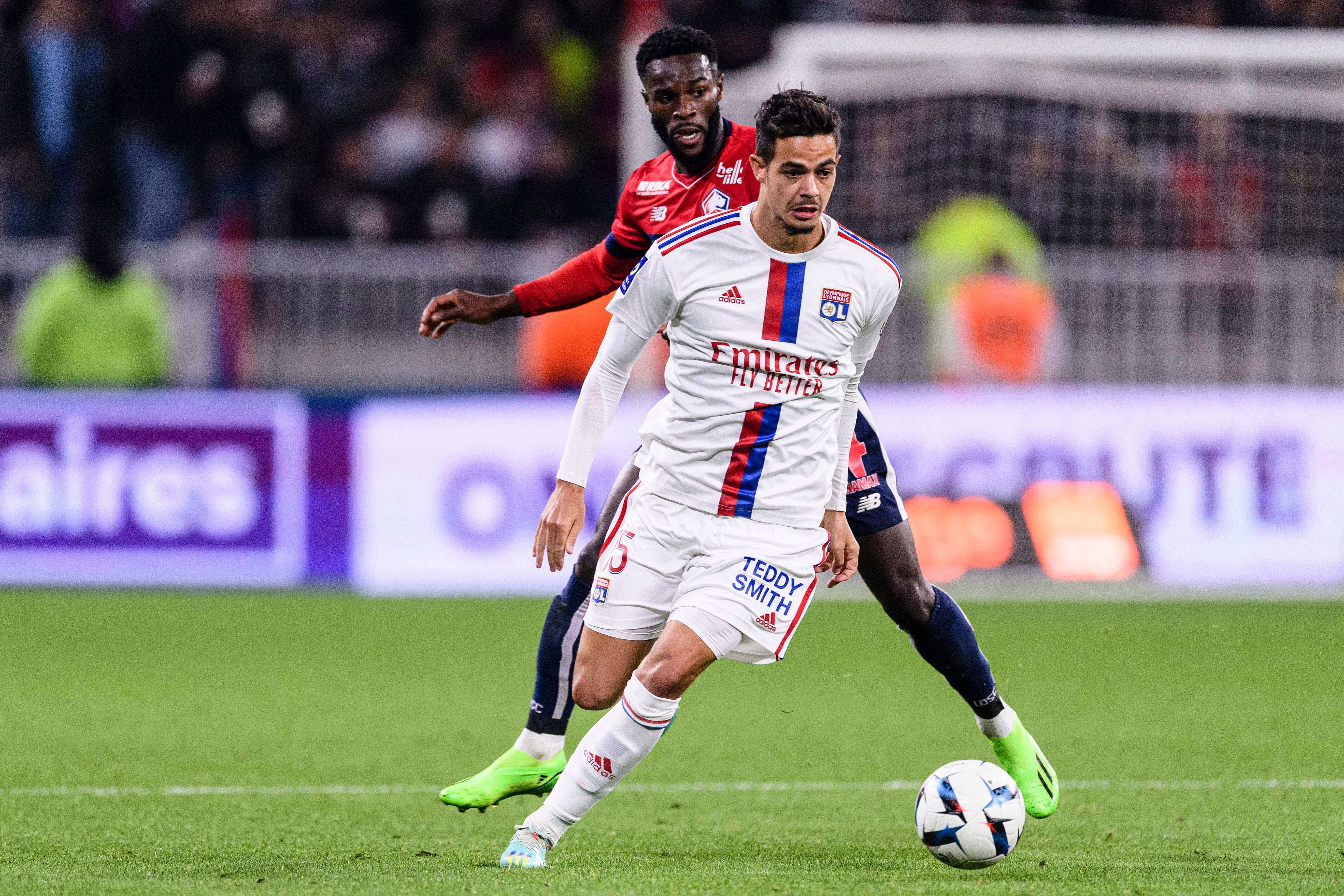 Romain Faivre, con el Lyon (Foto: Cordon Press). 