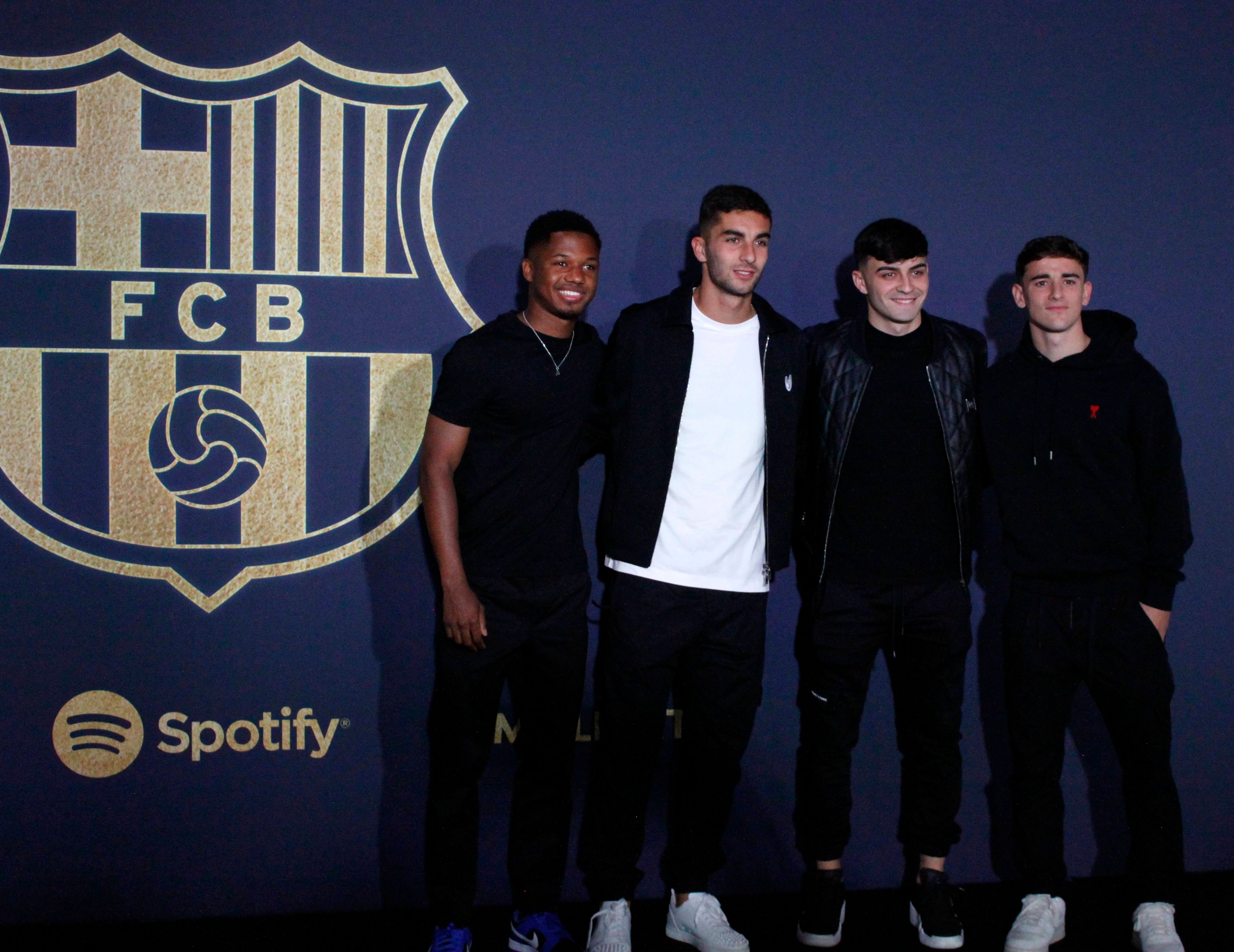 Ansu Fati y Ferran Torres traen de cabeza a Joan Laporta﻿