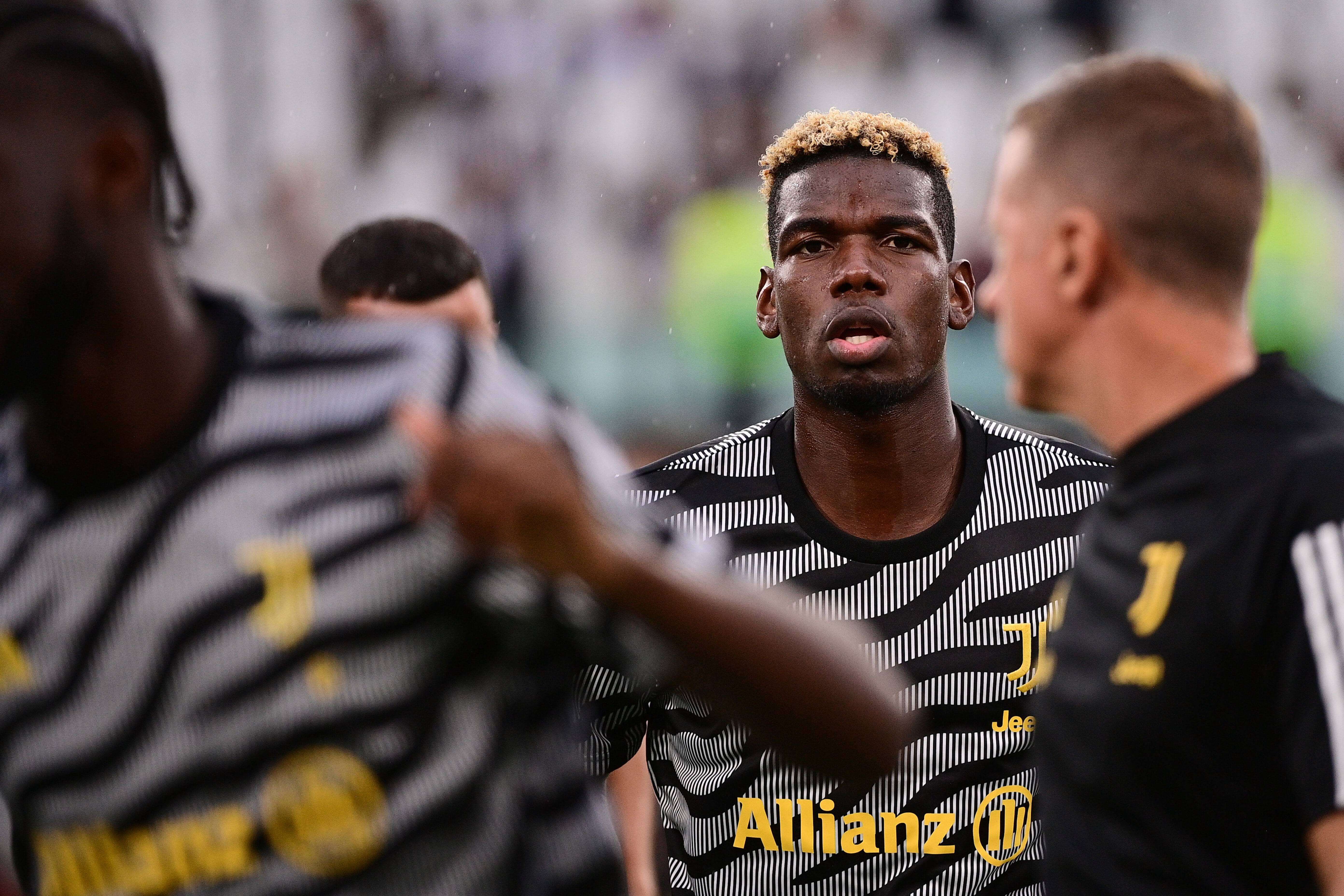  Paul Pogba con la Juventus antes de la sanción.