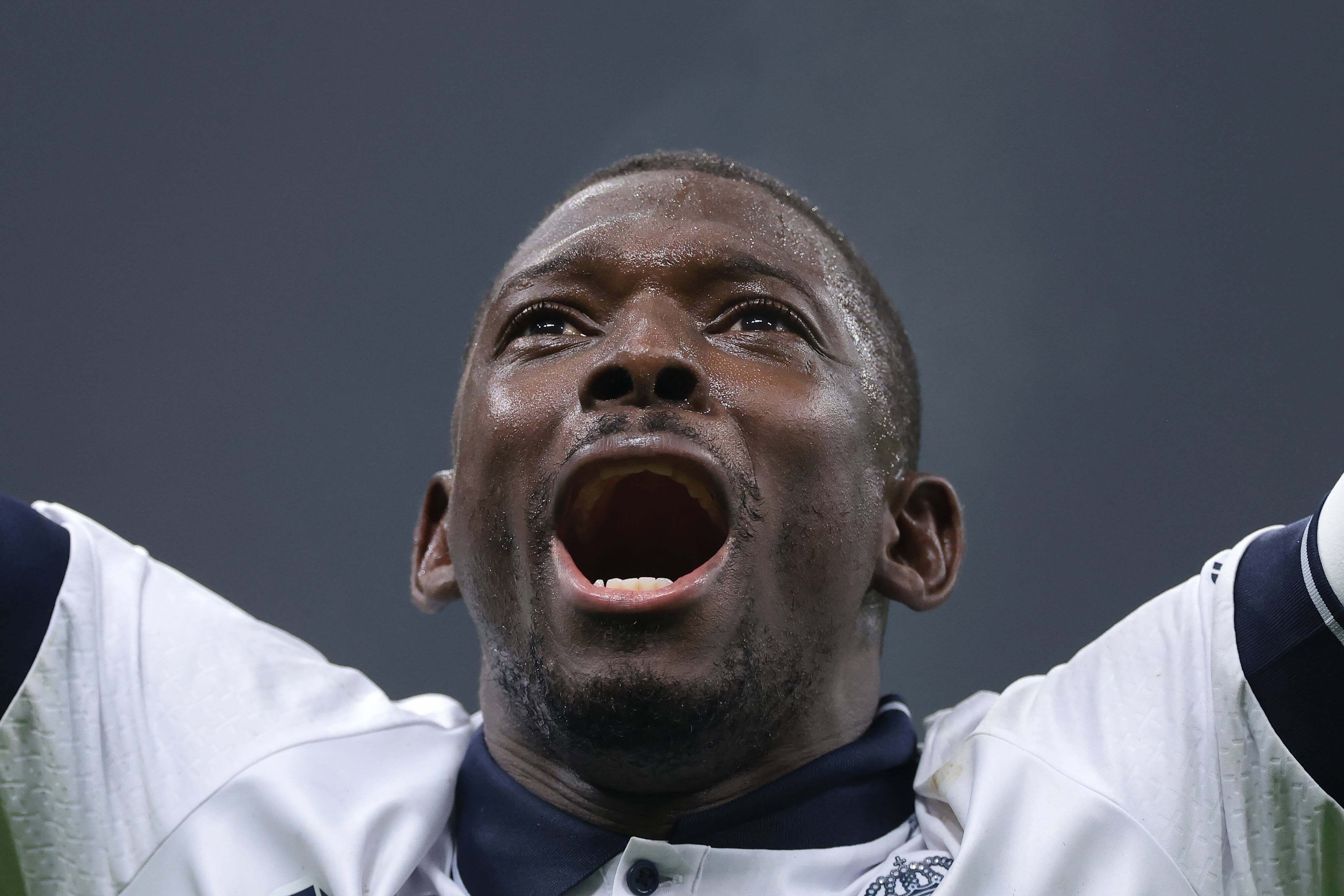 Hamari Traoré, emocionado con la Real Sociedad.