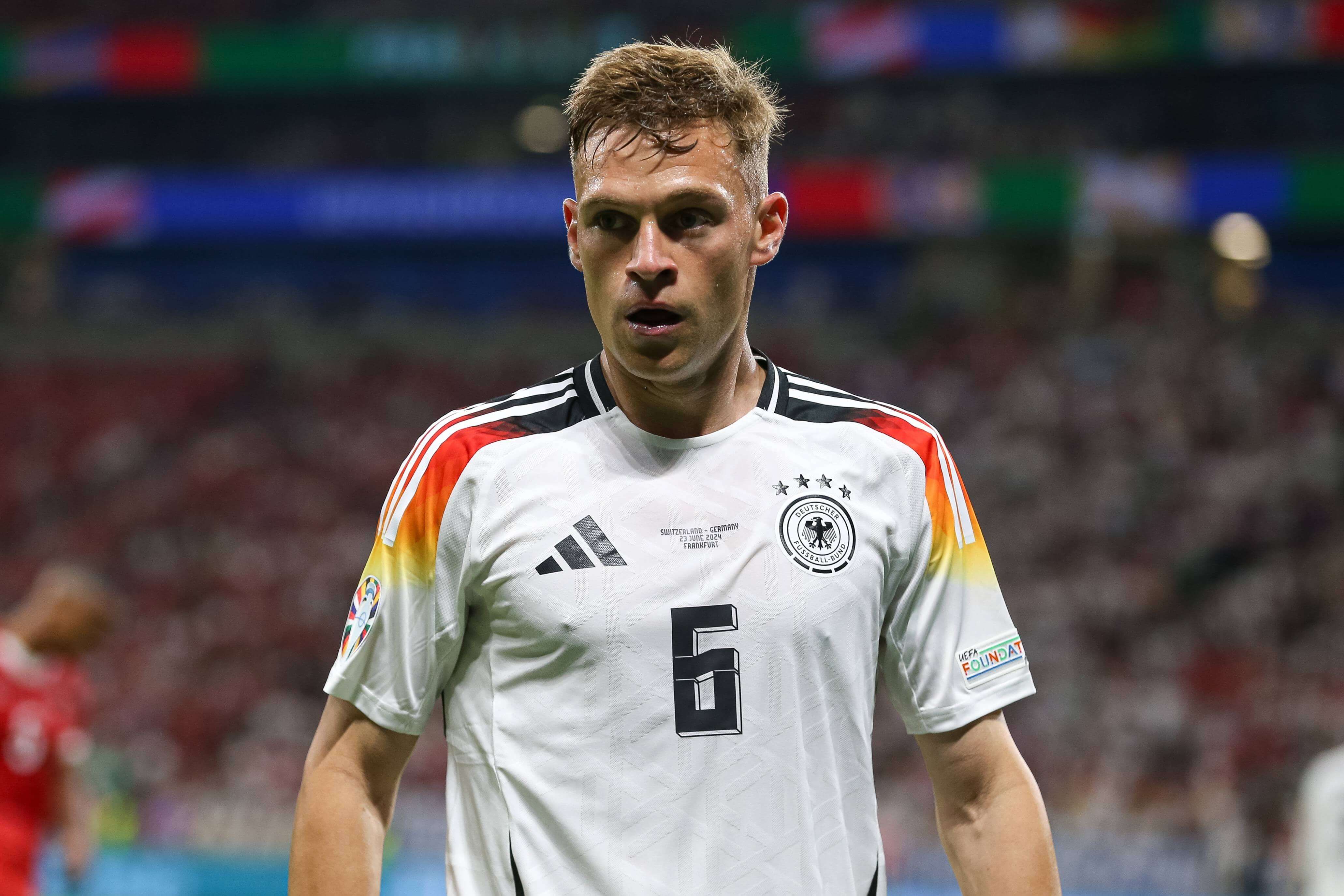 Kimmich, en un partido de la selección alemana (FOTO: Cordón Press).