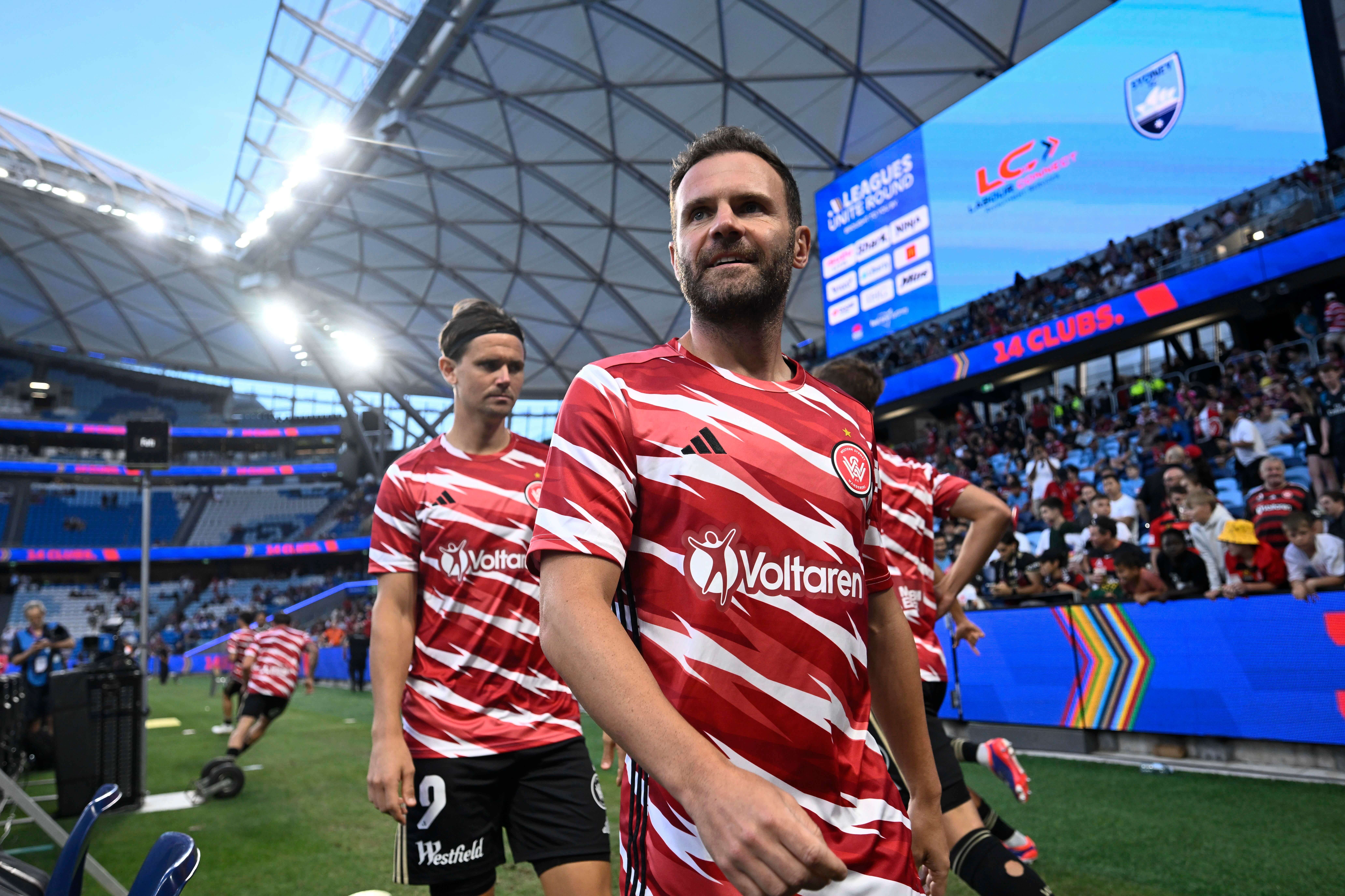  Juan Mata, en un partido del Western Sydney Wanderers (FOTO: Cordón Press).