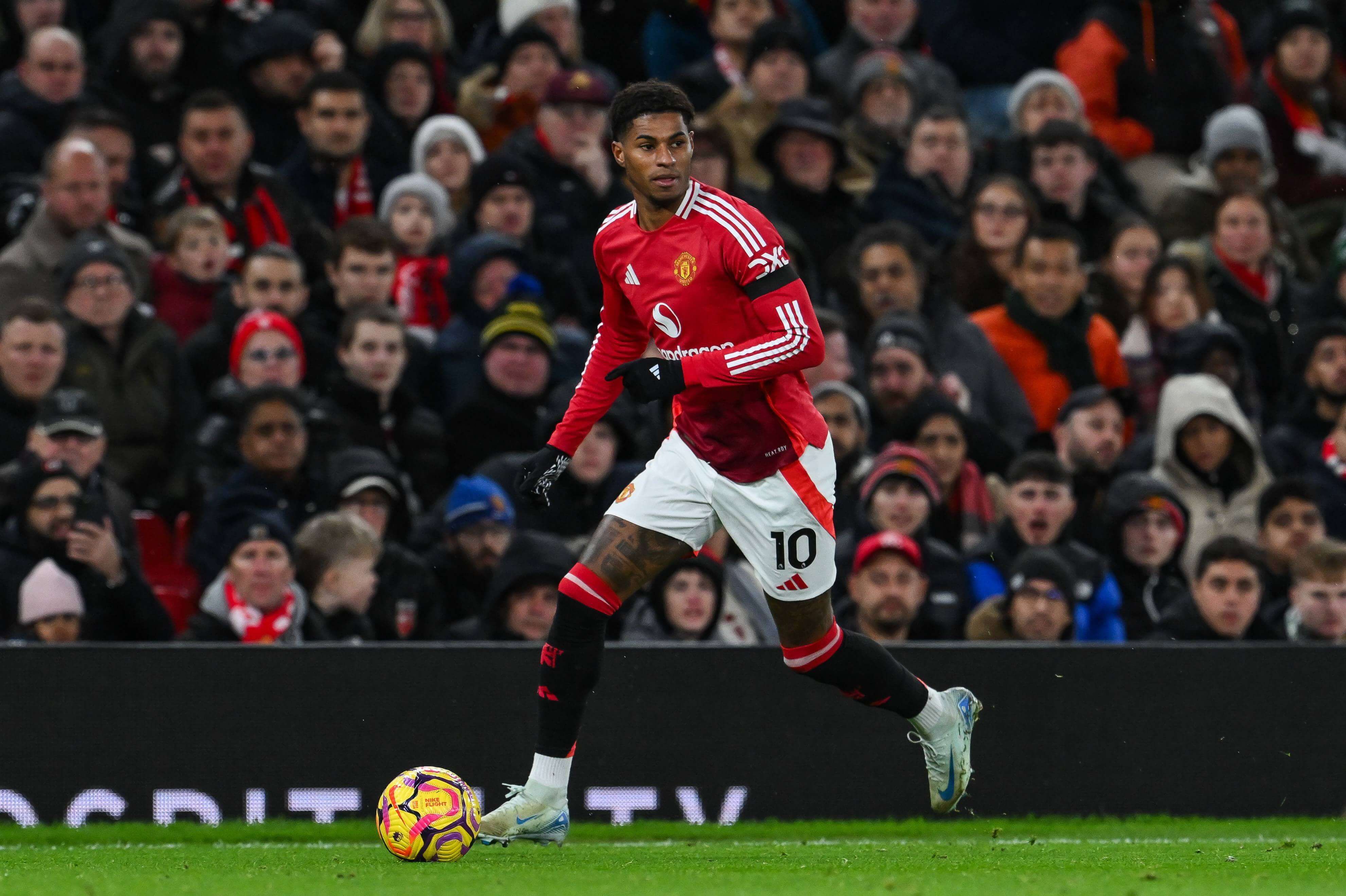  Marcus Rashford en el Manchester United (Cordon Press)