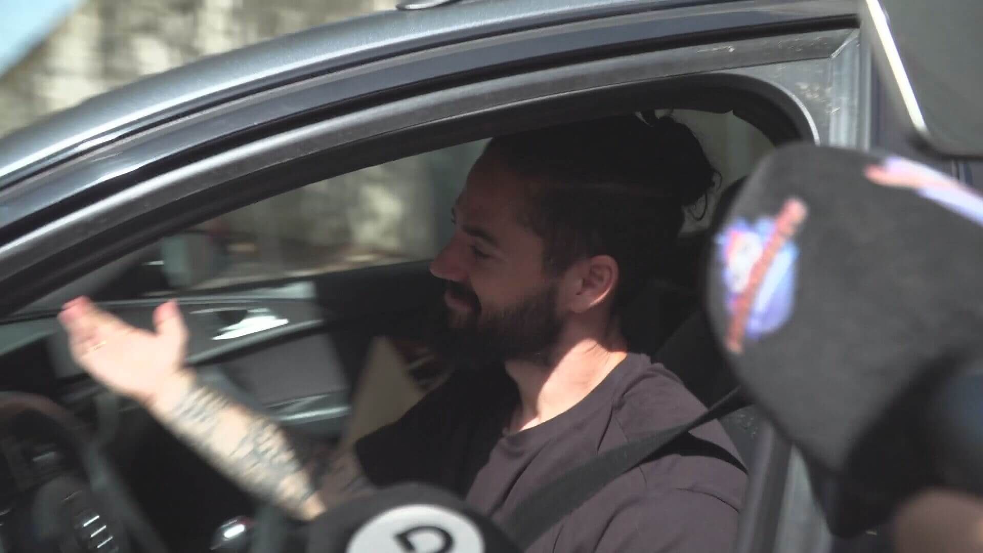 La reacción de Isco cuando le preguntan por el regreso de Dani Ceballos
