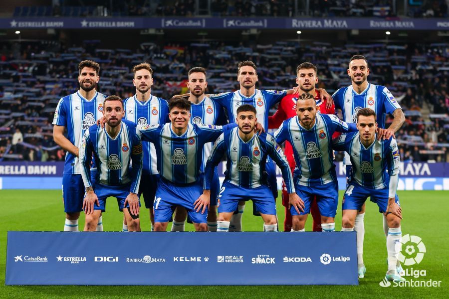  El once del Espanyol ante el Girona.