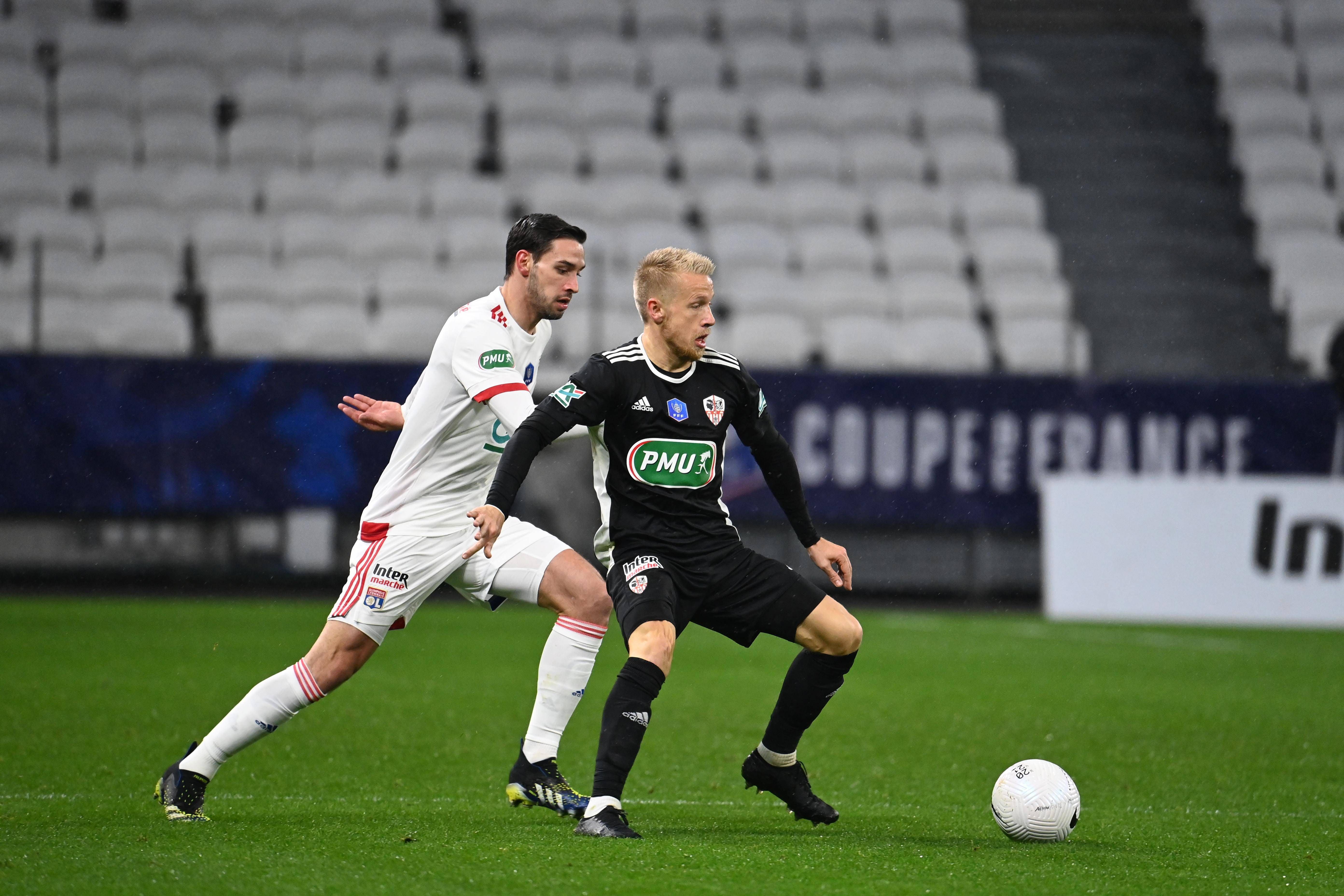 Quentin Lecoeuche en el Ajaccio (Foto: Cordon Press).