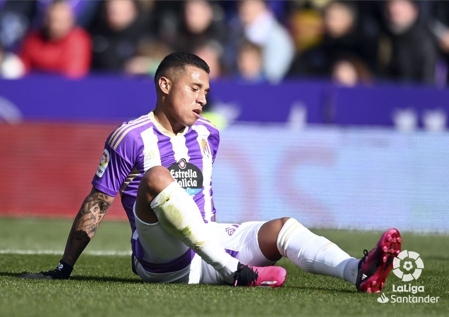 Darwin Machís, en el Real Valladolid - Valencia (Foto: LaLiga).
