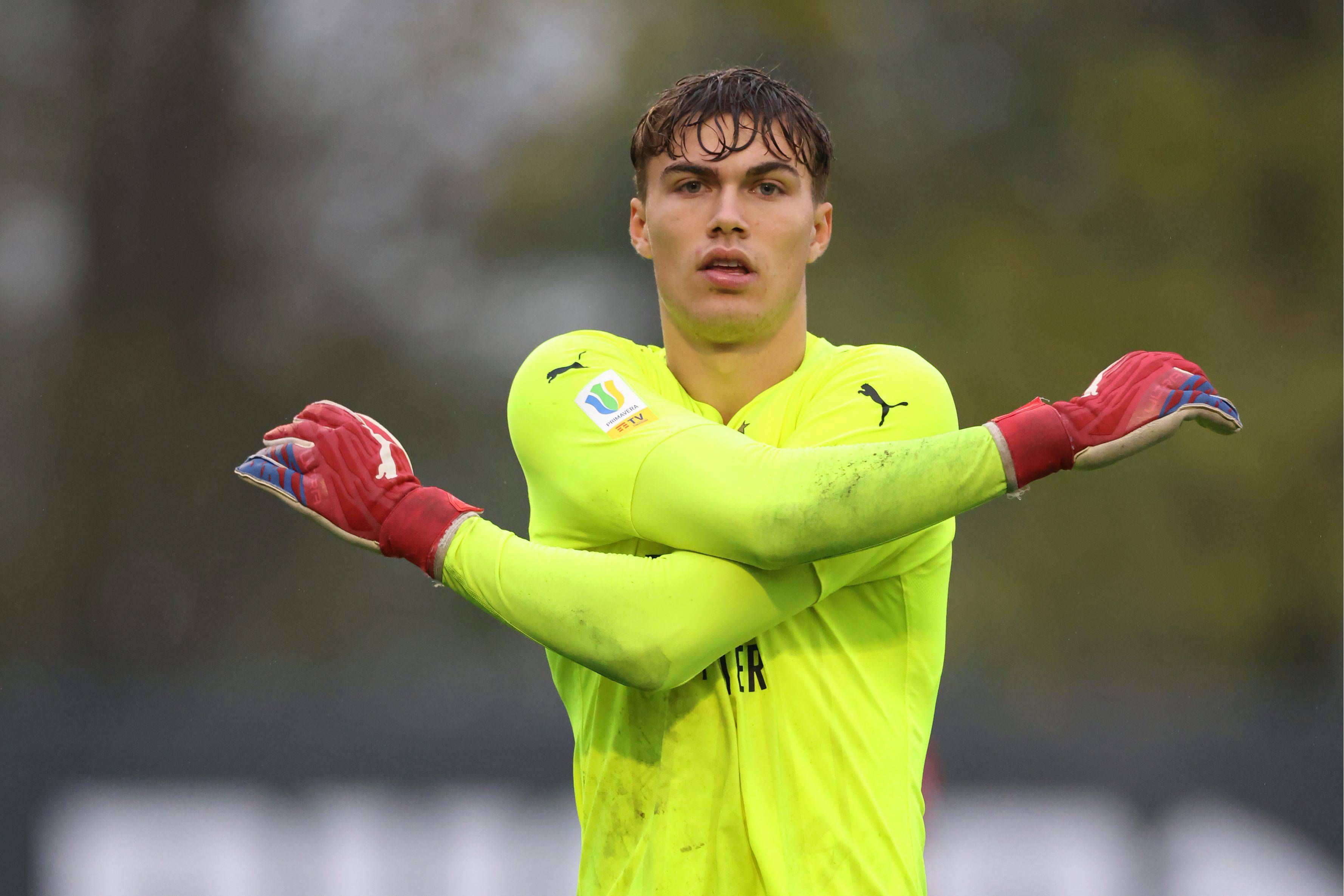  Desplanches, en su etapa en la cantera del Milan.