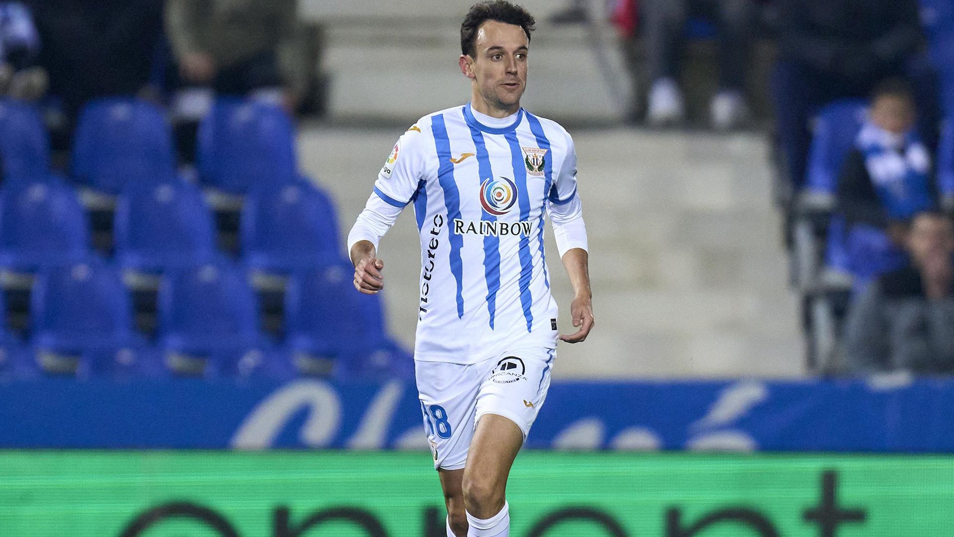 Rubén Pardo, la pasada temporada (Foto: CD Leganés).