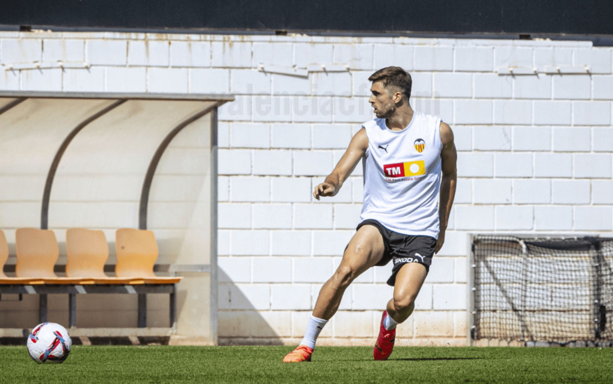  Alberto Marí, en pretemporada.