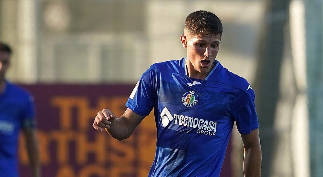 Altimira, con el Getafe (Foto: @sergiialtimira). 
