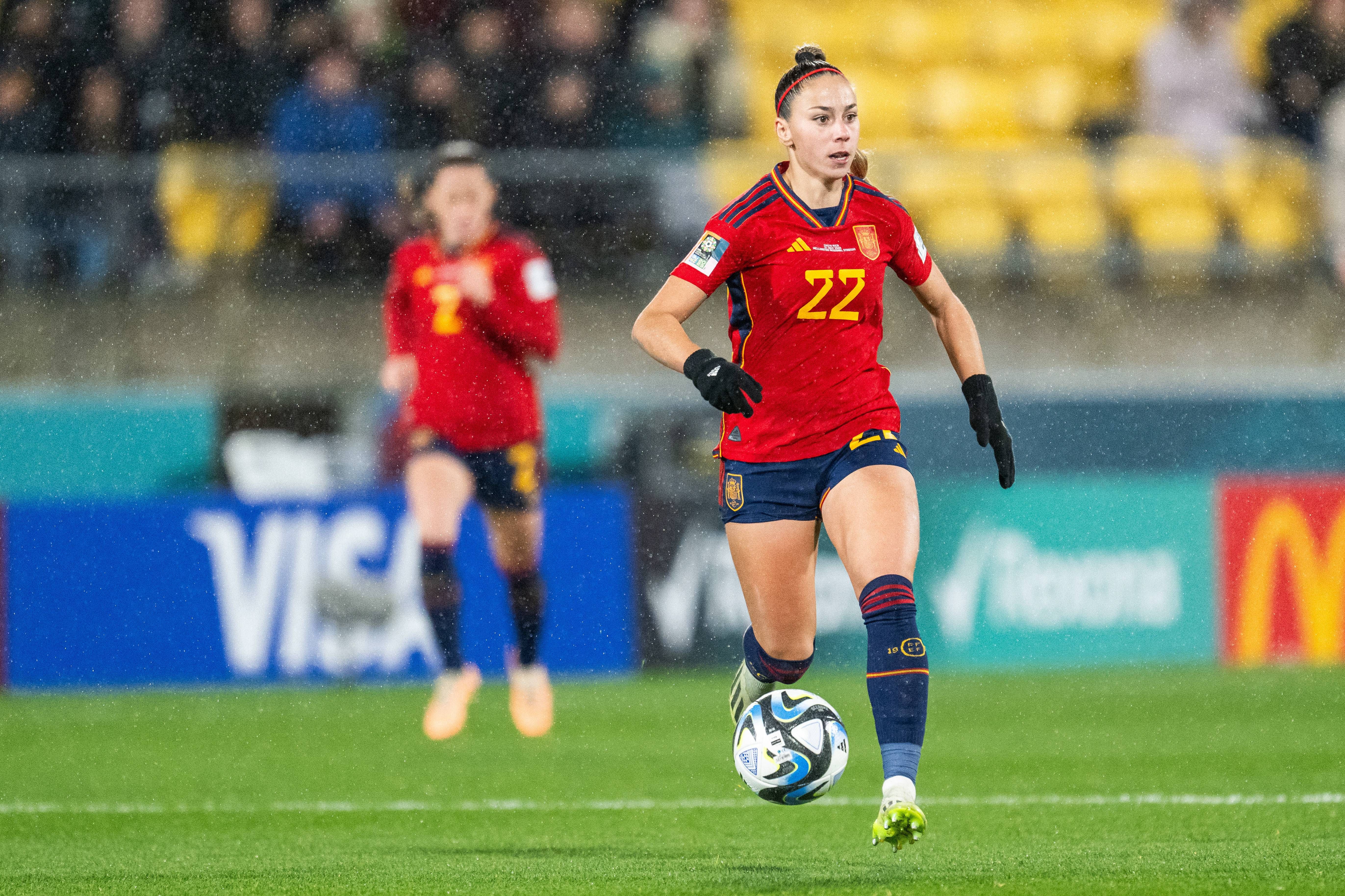  Athenea del Castillo, durante el Mundial 2023 con la Selección Española. Fuente: Cordon Press.