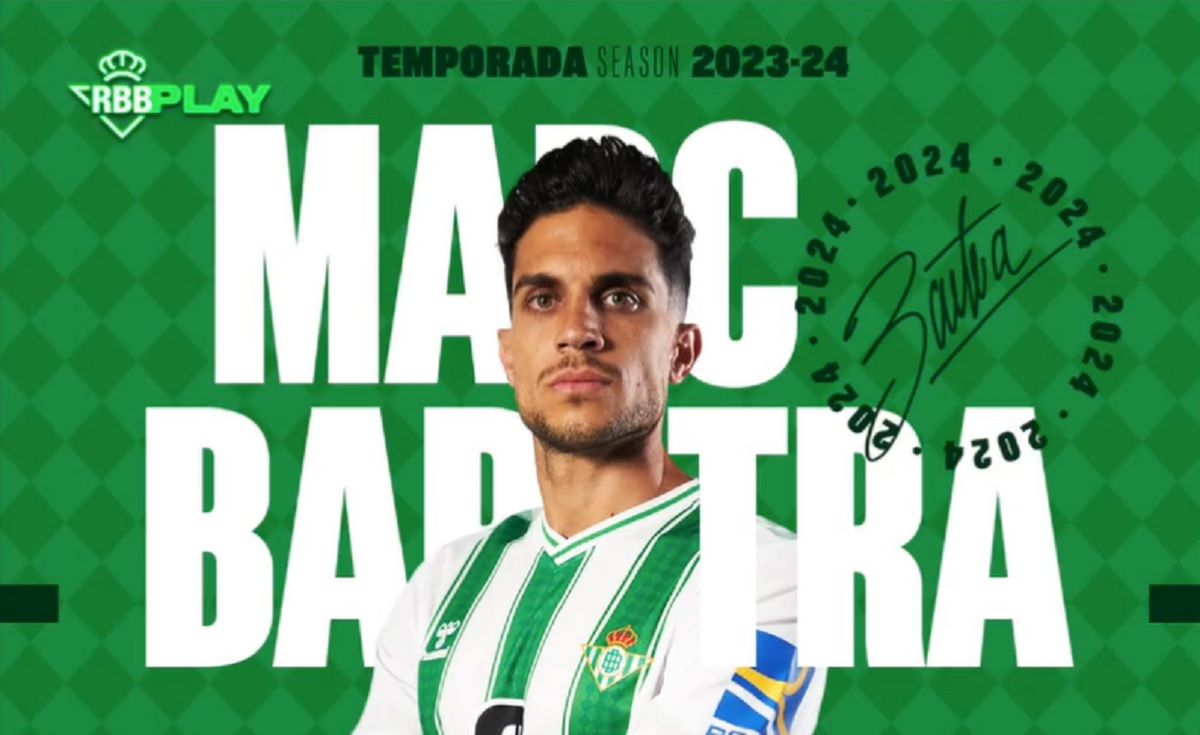  Marc Bartra, nuevo fichaje del Betis.