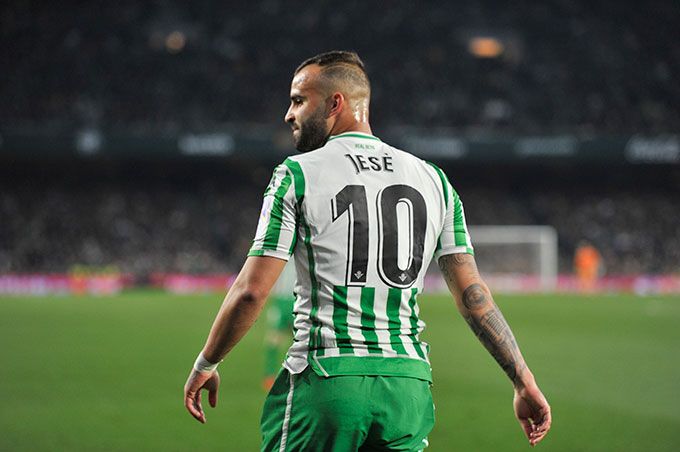 Jesé, durante el Betis-Valencia de la Copa del Rey.