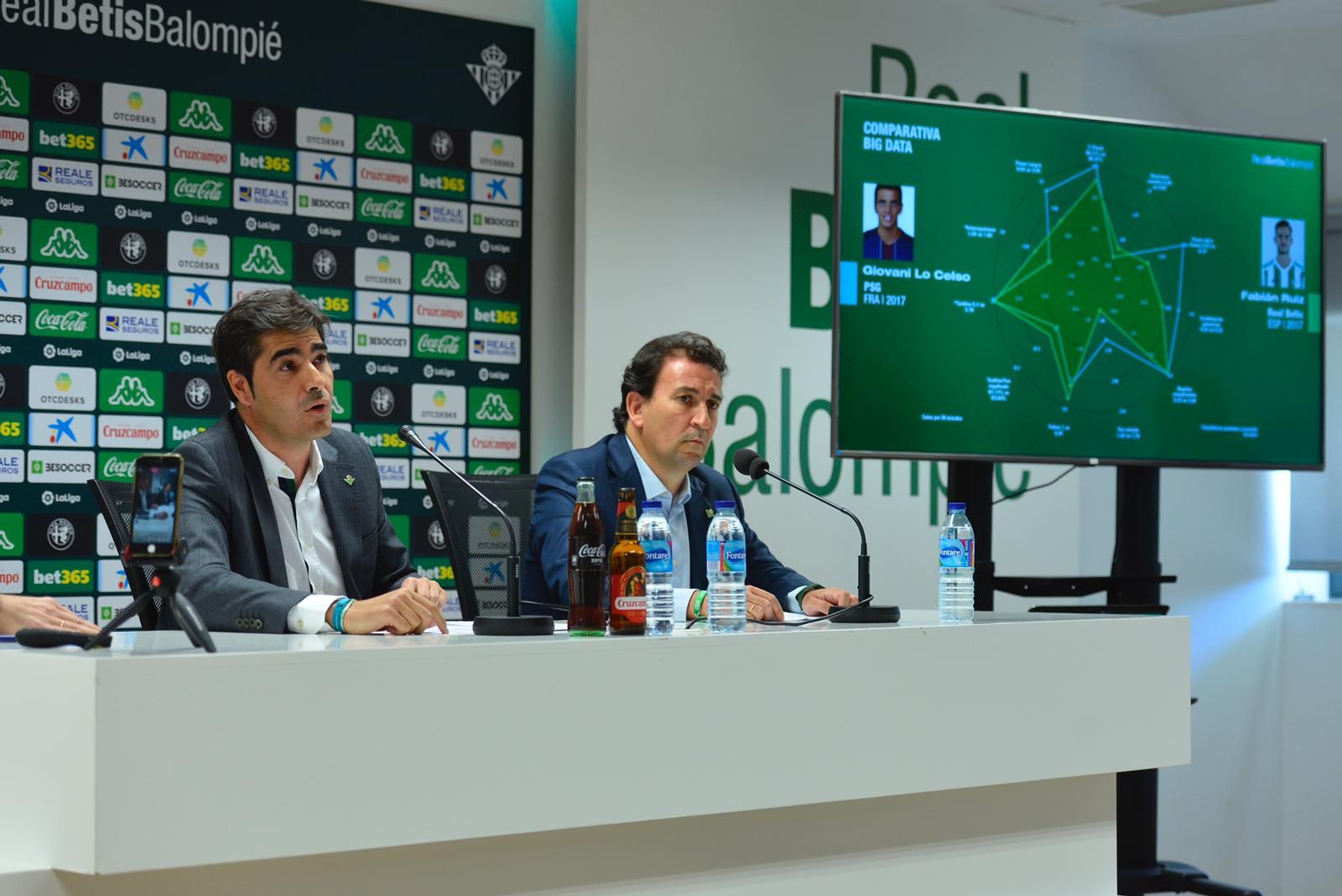 Haro y López Catalán, junto a la explicación del Big Data.