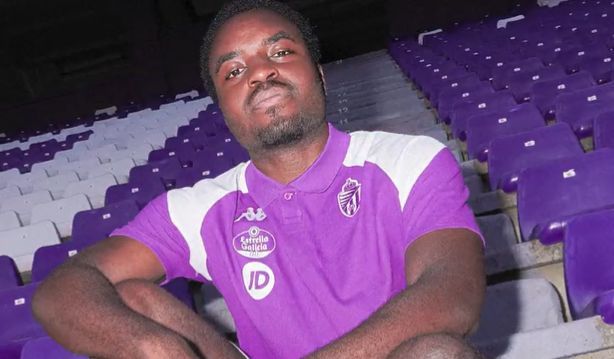 Boyomo, nuevo jugador del Real Valladolid (Foto: Real Valladolid).