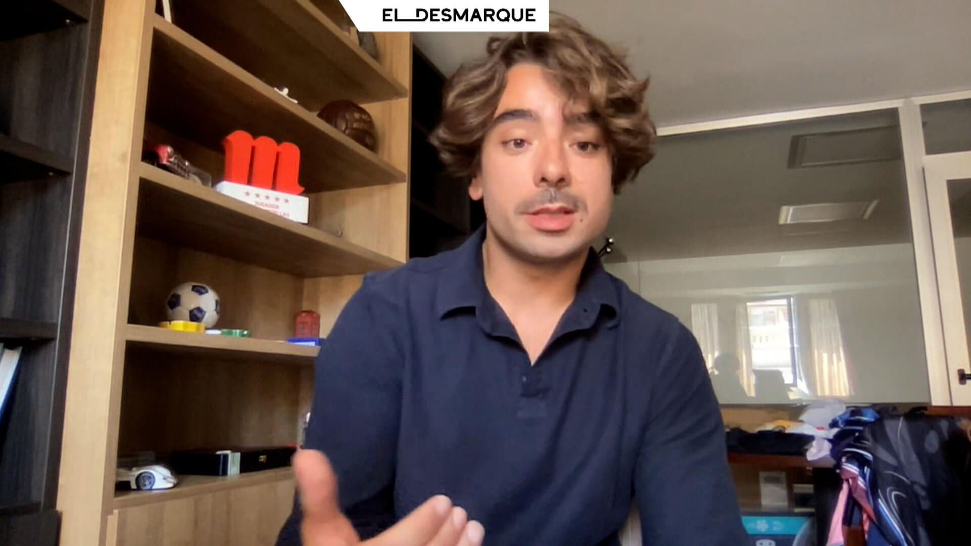 Jaime Perote, en su entrevista en ElDesmarque