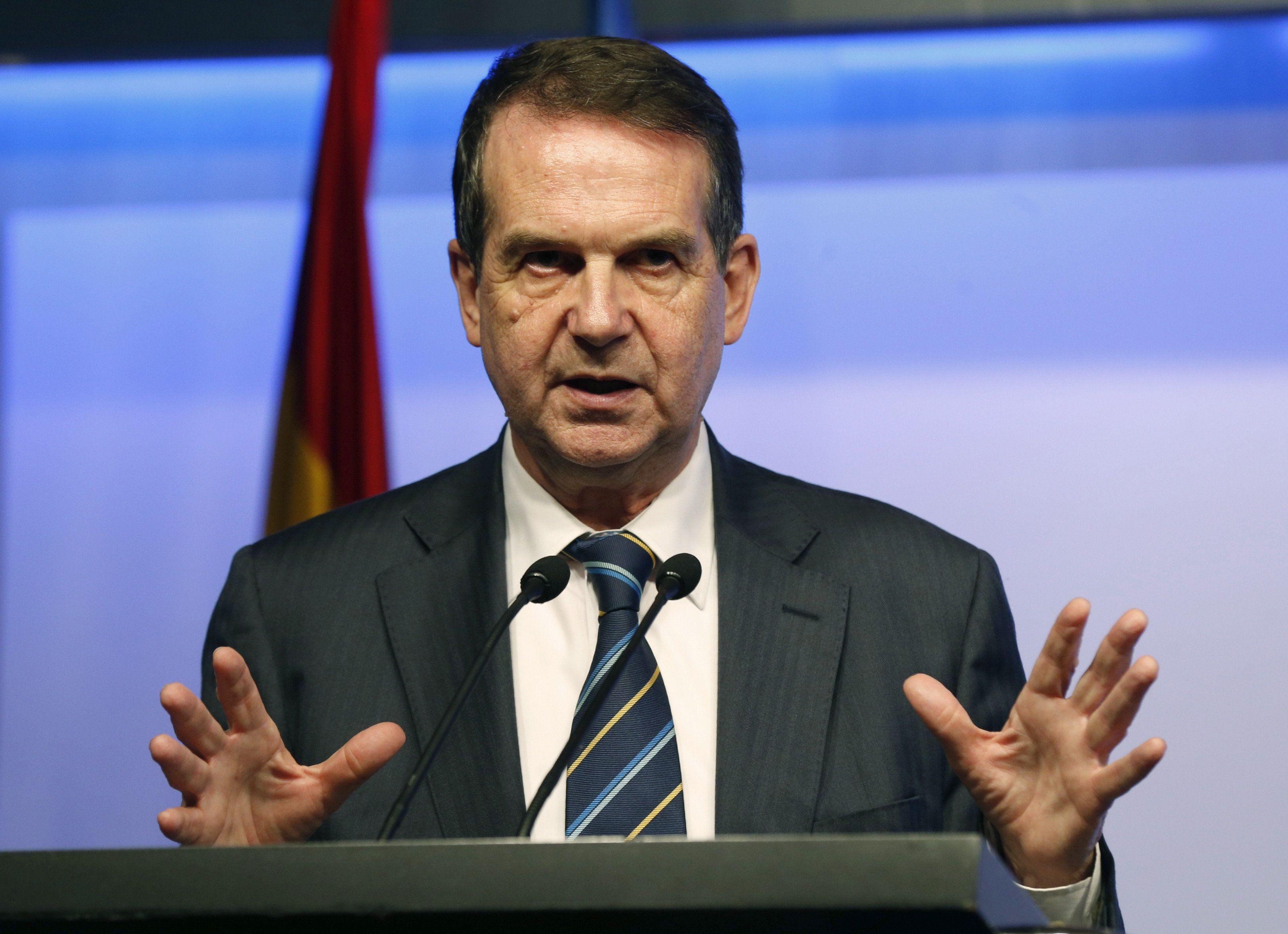  Abel Caballero en el Concello de Vigo.