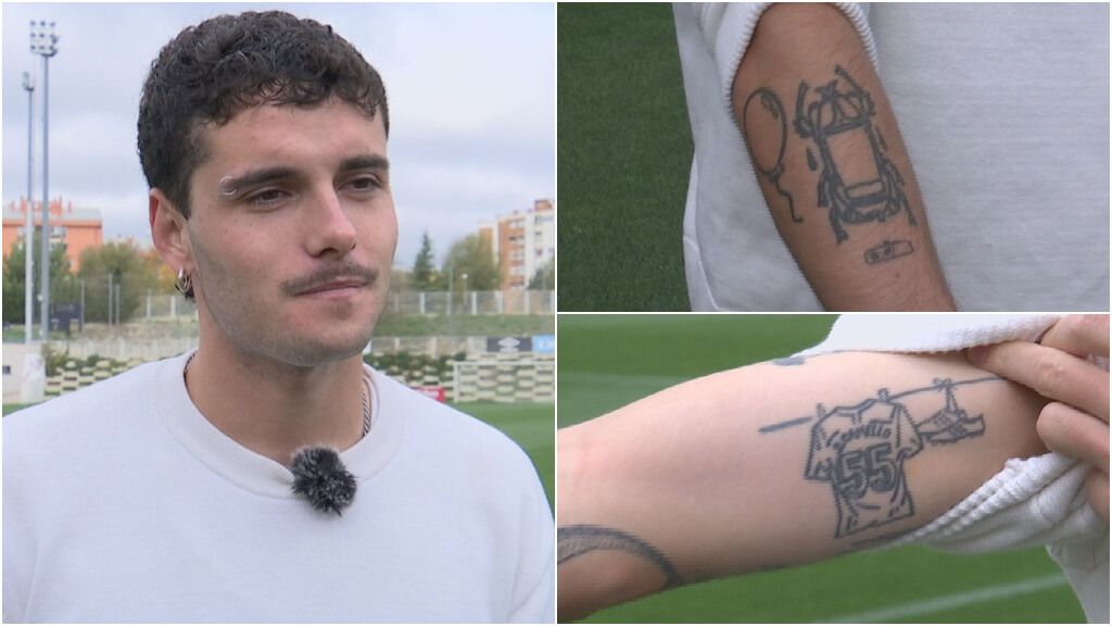  Los tatuajes de Sergio Camello (Fuente: ElDesmarque)