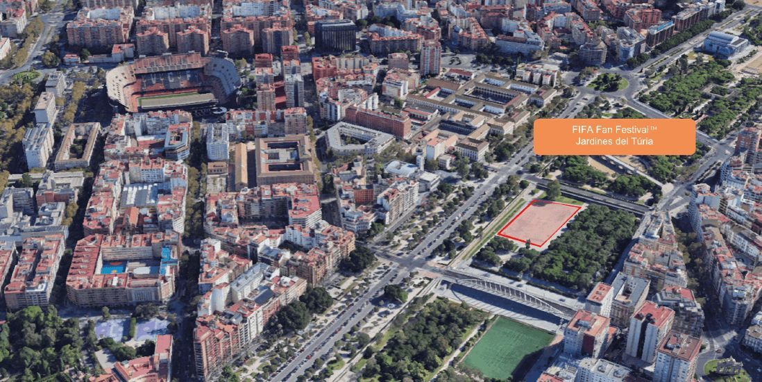  Zona FAN en el Jardín del Turia