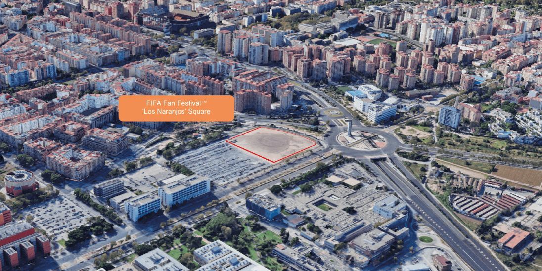  Zona Fan junto a las universidades