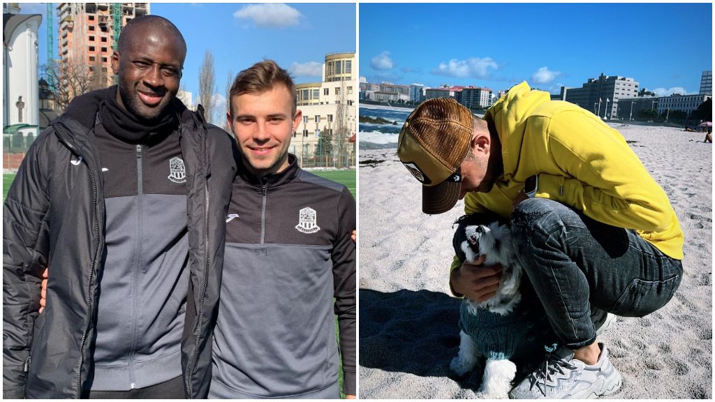 (Mediaset) De hablar español fluido a pasear a su perro por A Coruña: así es Orest Lebedenko, nuevo jugador del Deportivo
