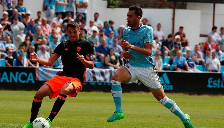  Borja Iglesias, en aquella eliminatoria ante el VCF Mestalla.
