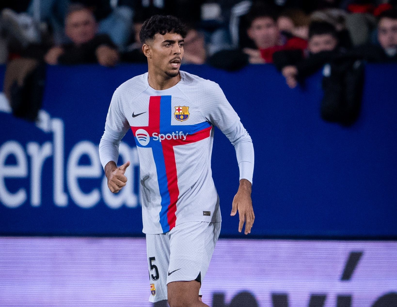 Chadi Riad, en su debut con el Barcelona (Foto: FCB).