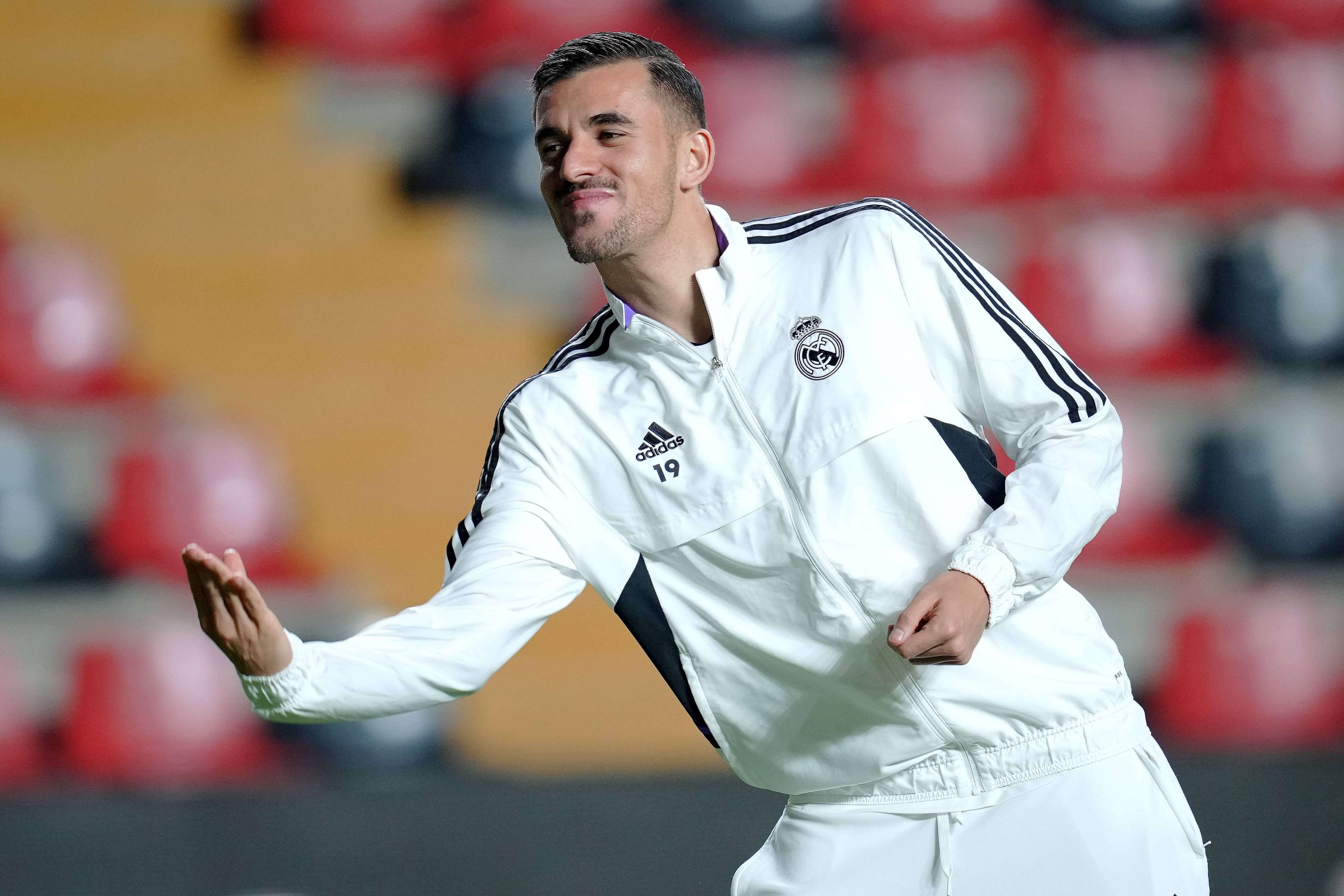 Dani Ceballos, antes de un partido del Real Madrid (Foto: Cordon Press).