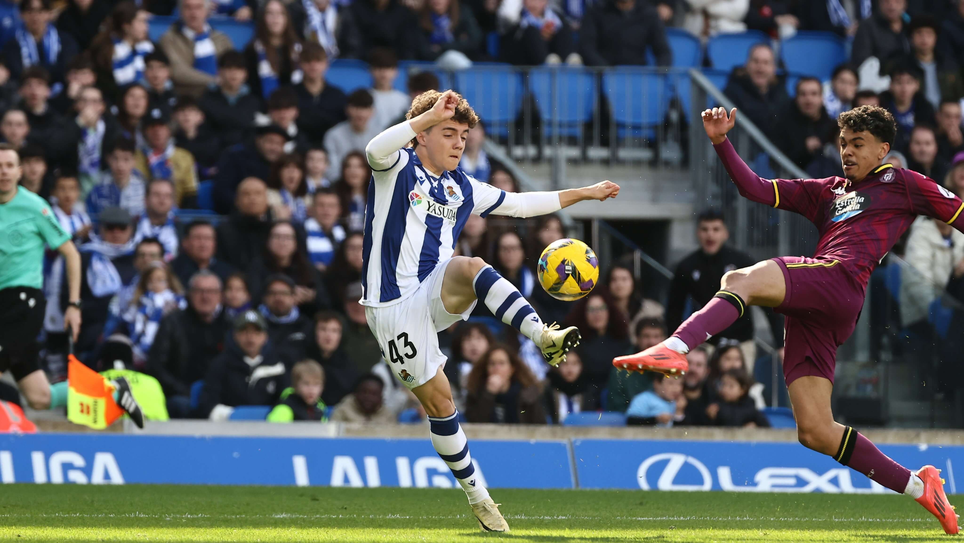  Dani Díaz se ha llevado los elogios de Imanol Alguacil en su debut.