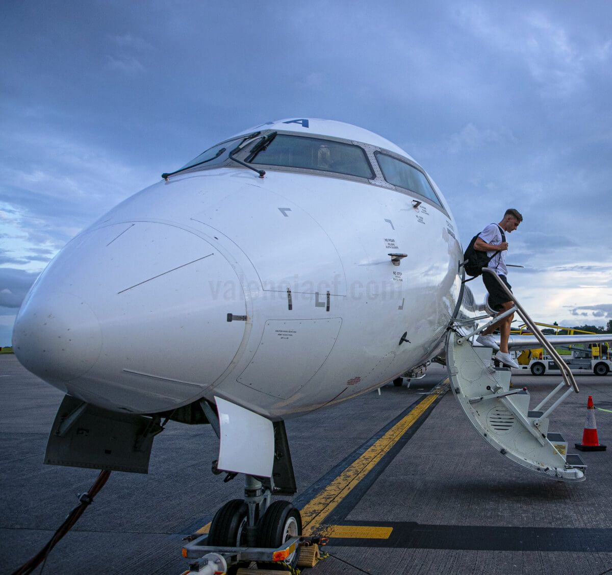  Dani Gómez aterriza en Inglaterra.
