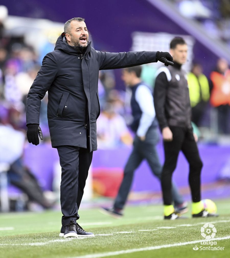  Diego Martínez, entrenador del Espanyol.