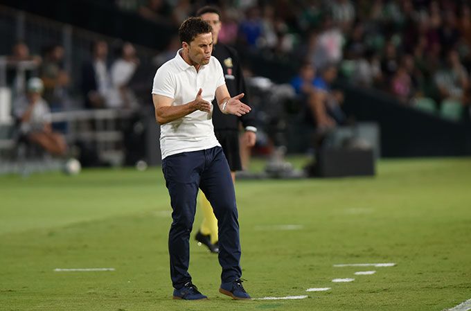  Rubi, en el partido ante el Levante.