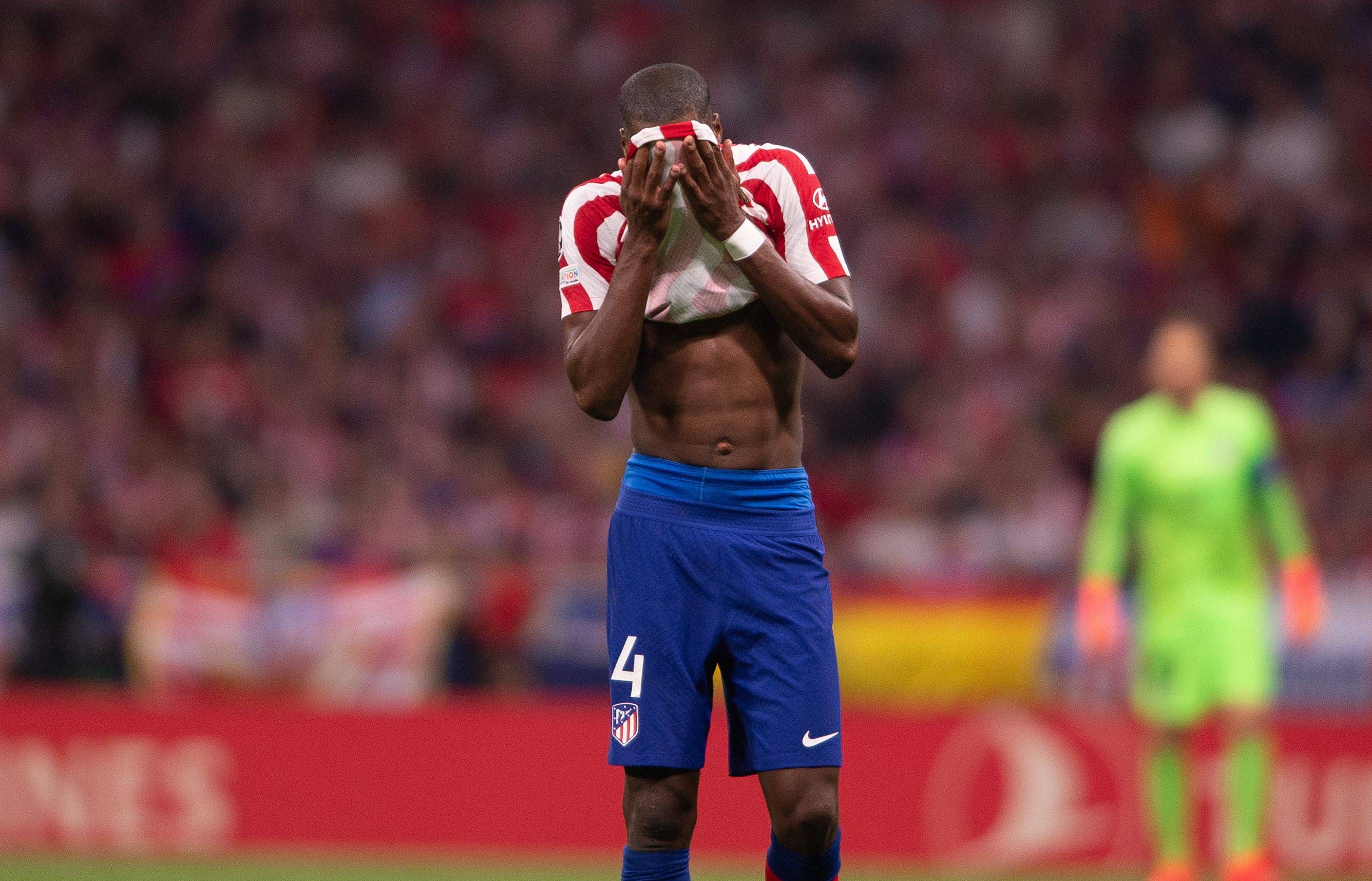 Geoffrey Kondogbia, en un partido del Atlético de Madrid (Foto: Cordon Press).