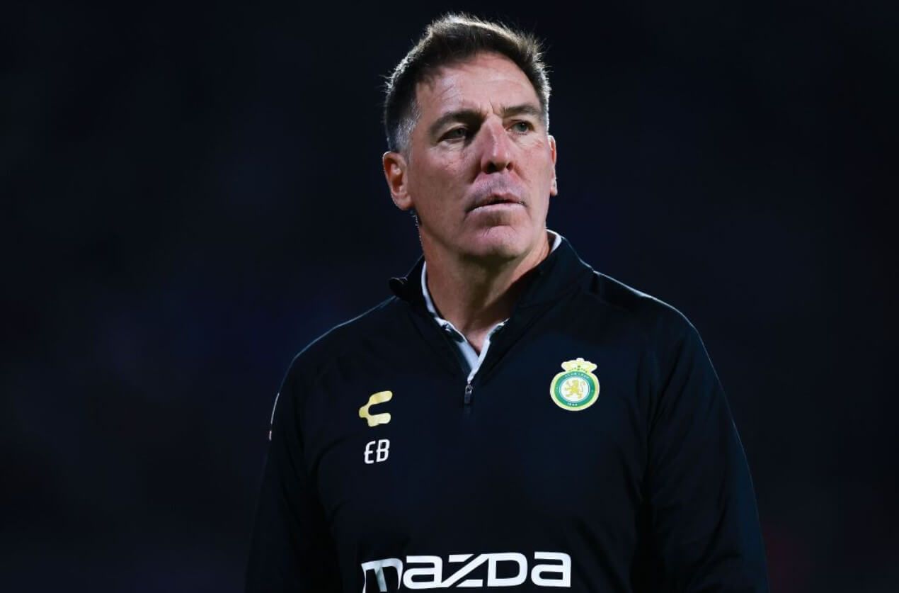  Eduardo Berizzo, durante un partido con León.