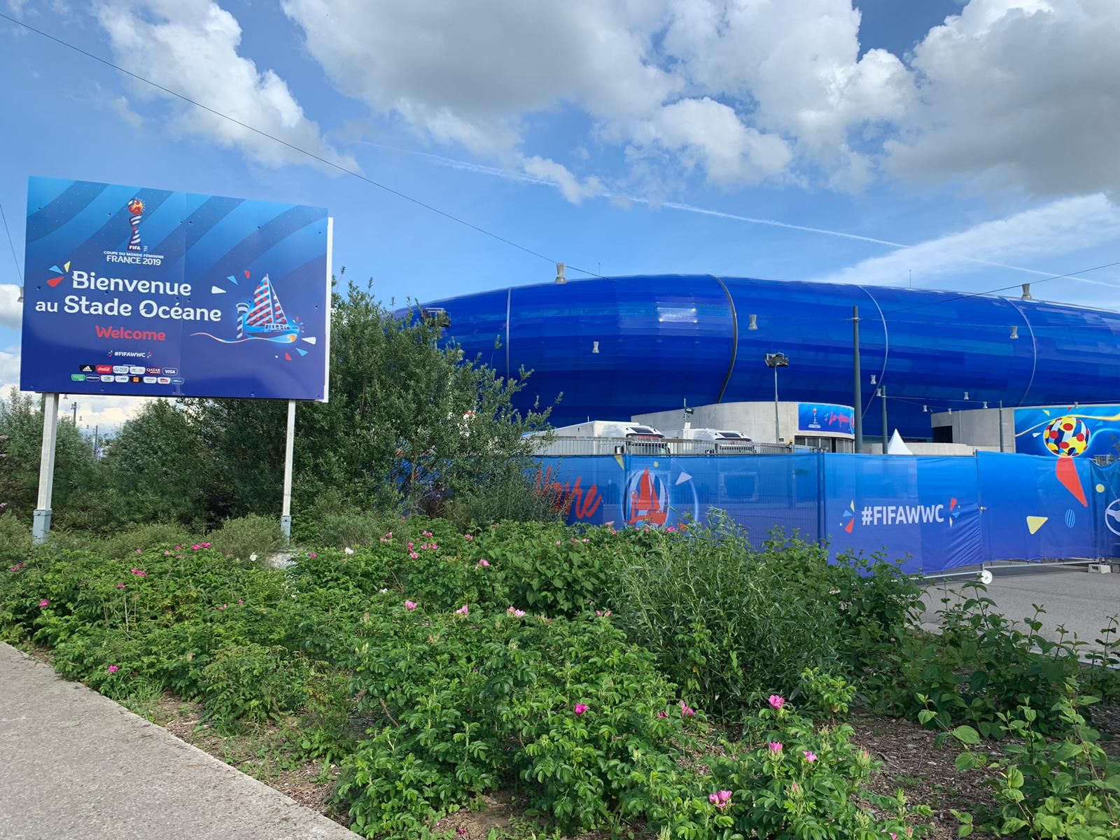  Estadio Océane de Le Havre.