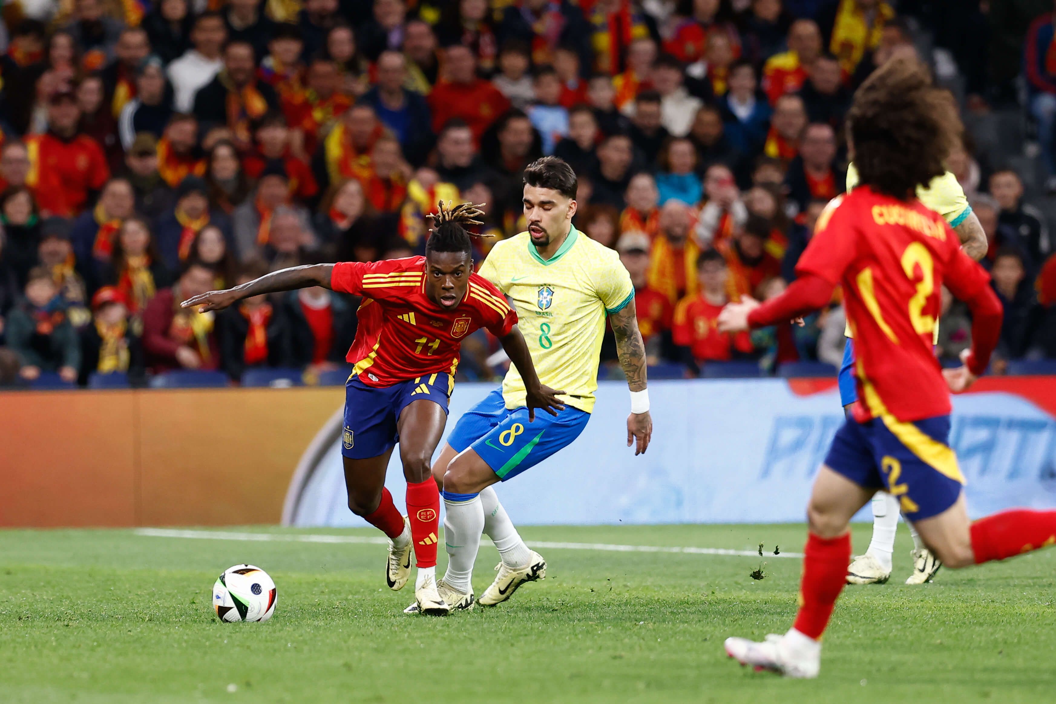 Lucas Paquetá, contra la selección española (Cordon Press)