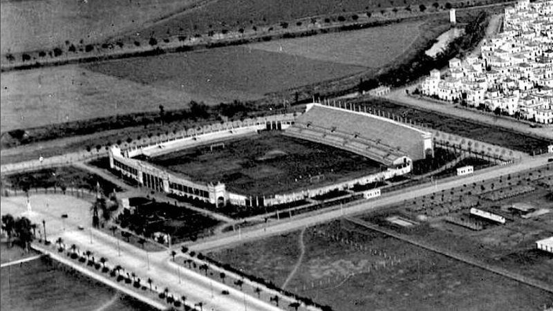 Imagen del entonces llamado Estadio de la Exposición.