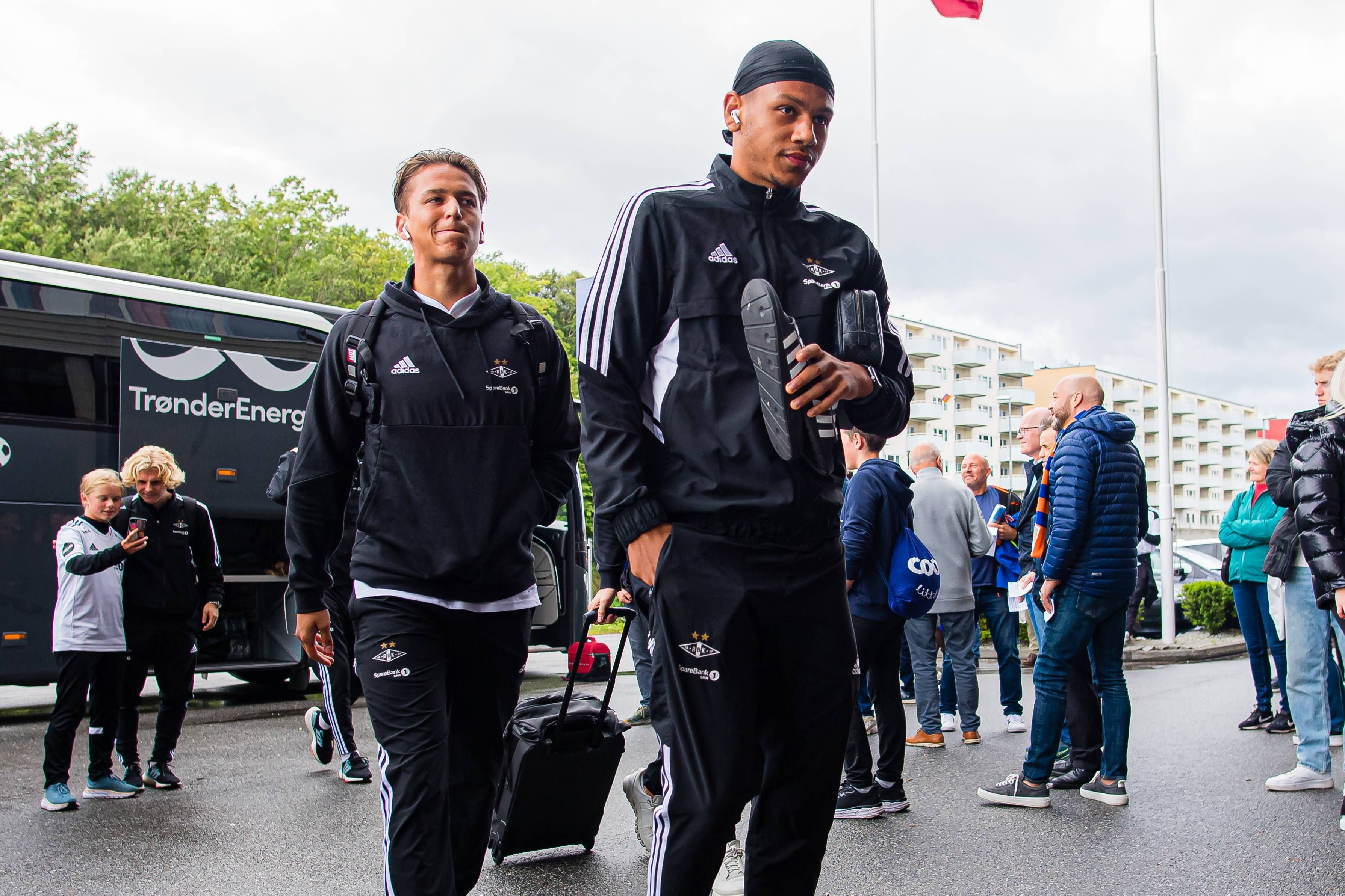 Bryan Fiabema cuando jugaba en el Rosenborg.