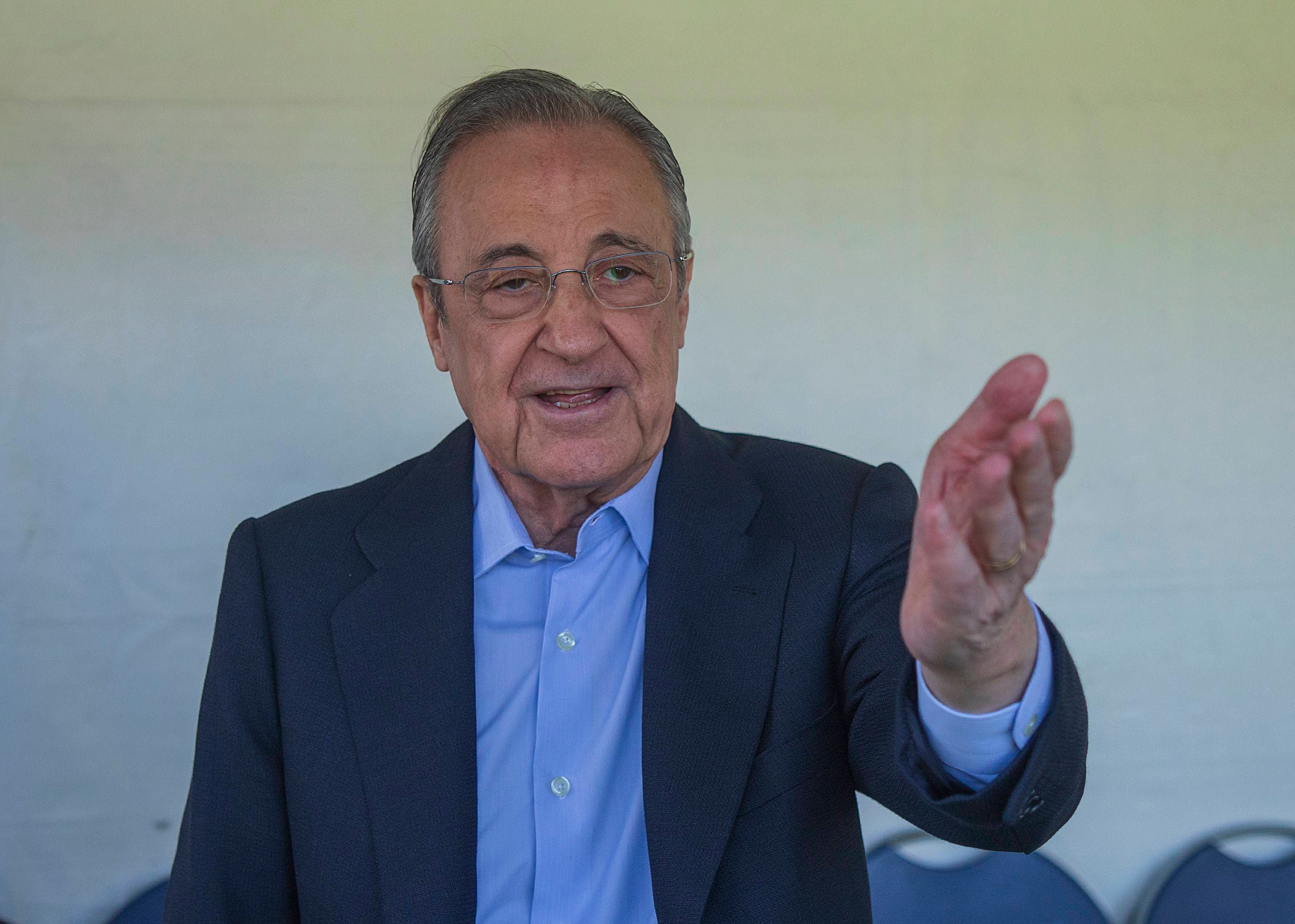 Florentino Pérez, en la pretemporada del Real Madrid en Estados Unidos (Foto: Cordón Press).