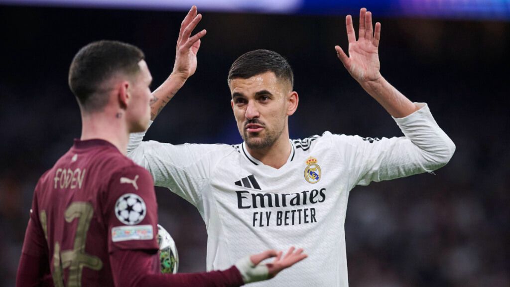 Dani Ceballos en un partido contra el Manchester City (Cordon Press)