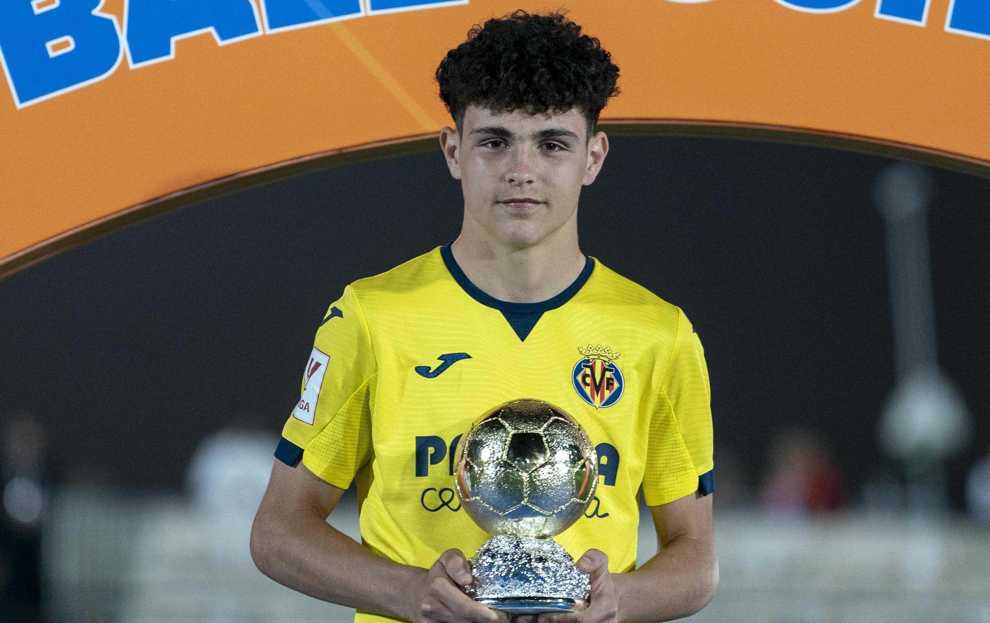  Mario Cortés, MVP de LALIGA FC Futures.