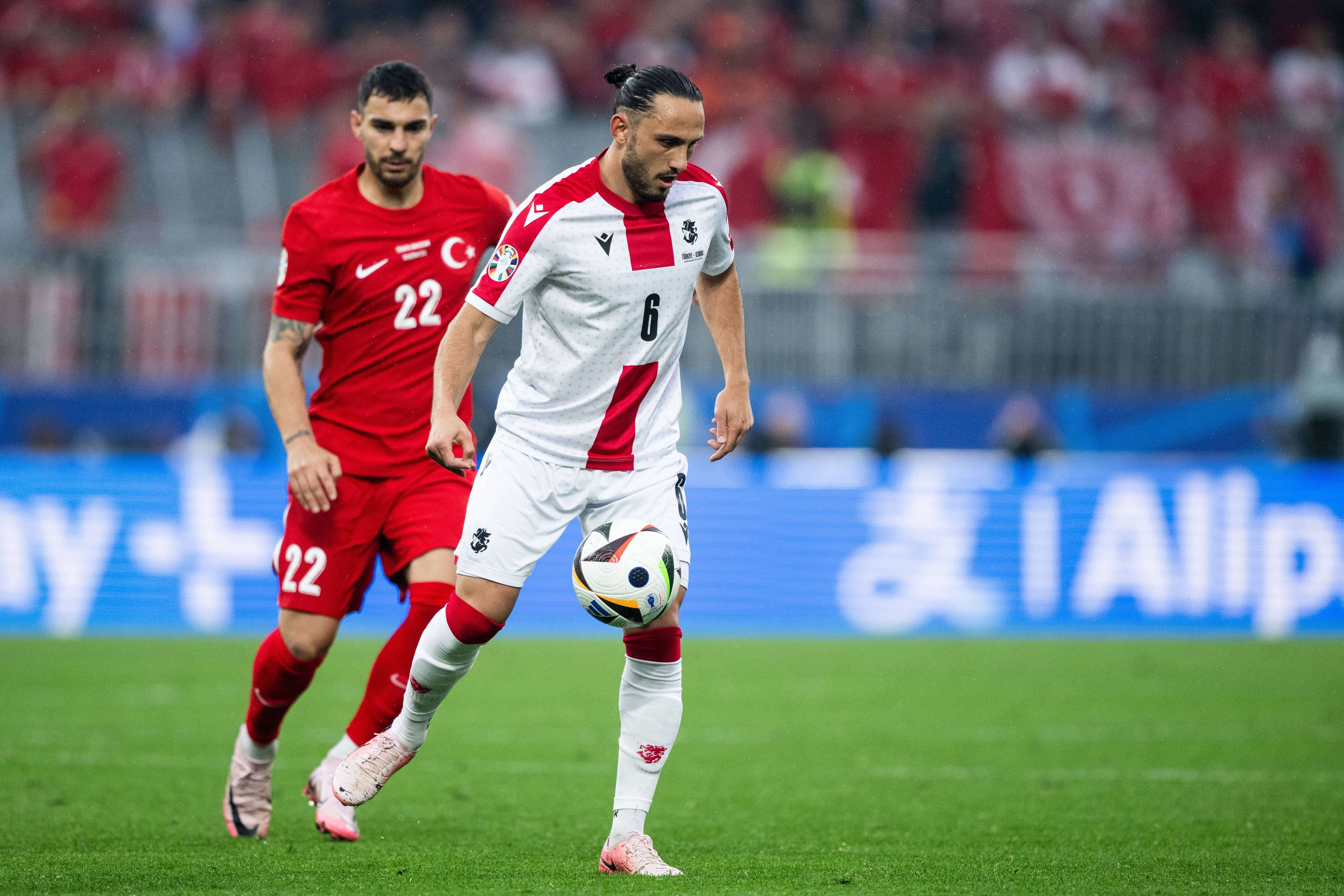 Giorgi Kochorashvili, ante Turquía (Foto: Cordon Press).