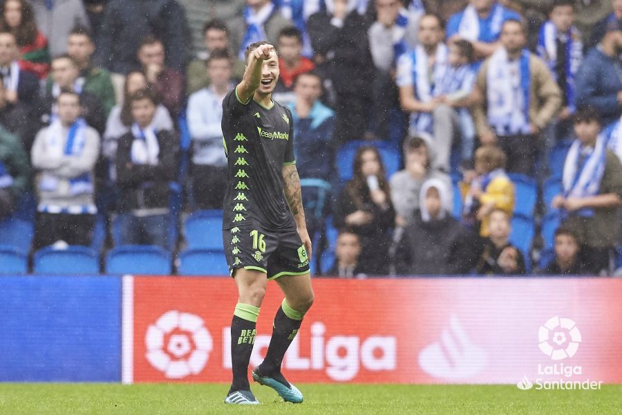  Gol de Loren en el duelo del Betis ante la Real Sociedad.