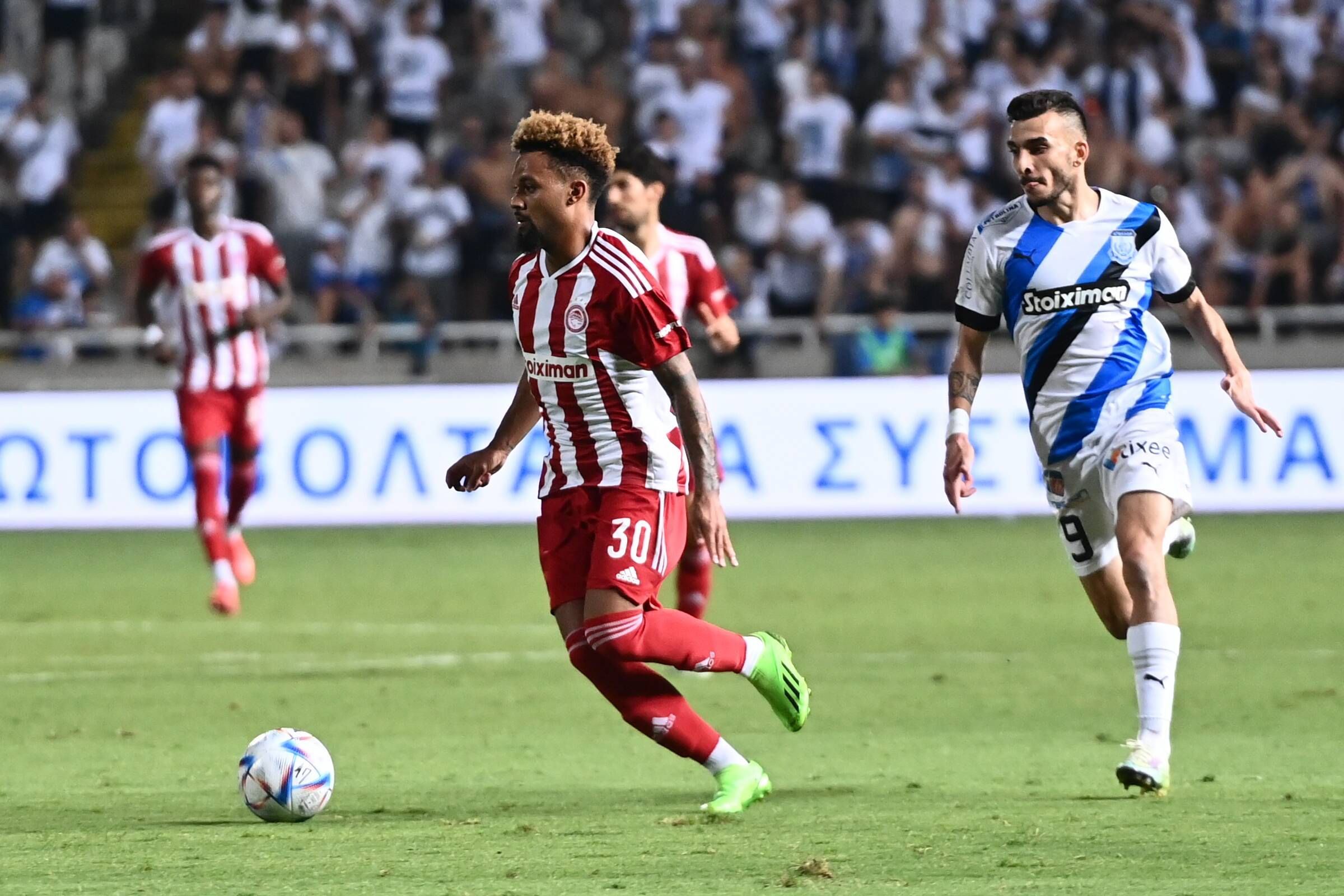 Konrad de la Fuente, en Olympiacos (Foto: CordonPress).