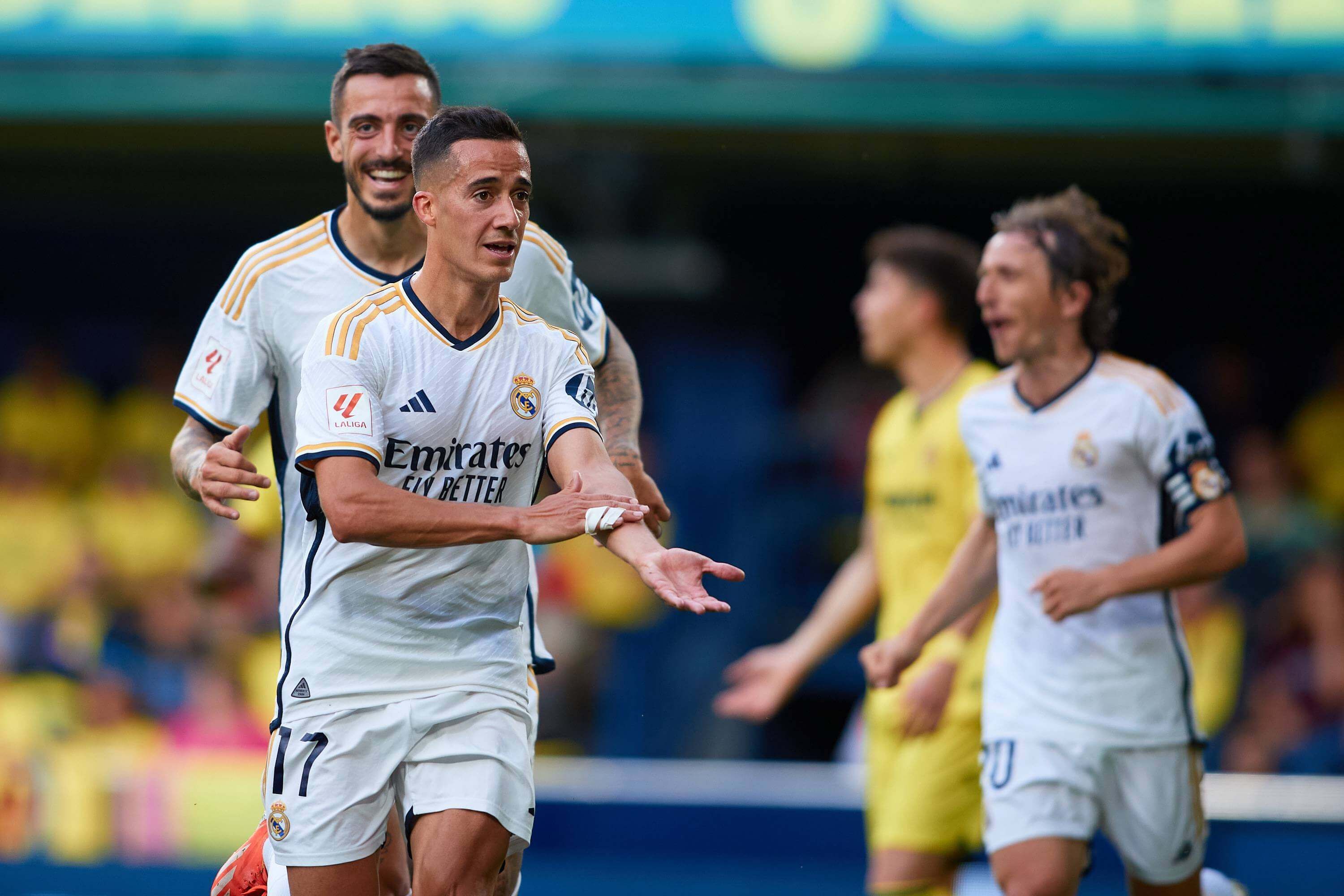  Lucas Vázquez, en un partido del Real Madrid (FOTO: Cordón Press).