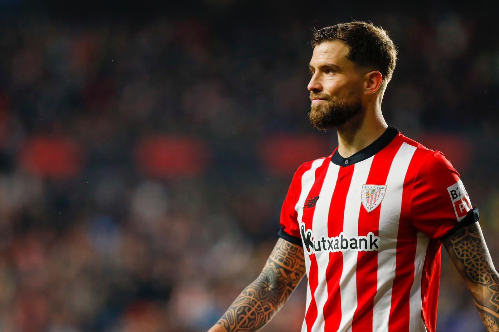 Plano de Iñigo Martinez, ante el Rayo en Vallecas (Foto: Athletic Club).