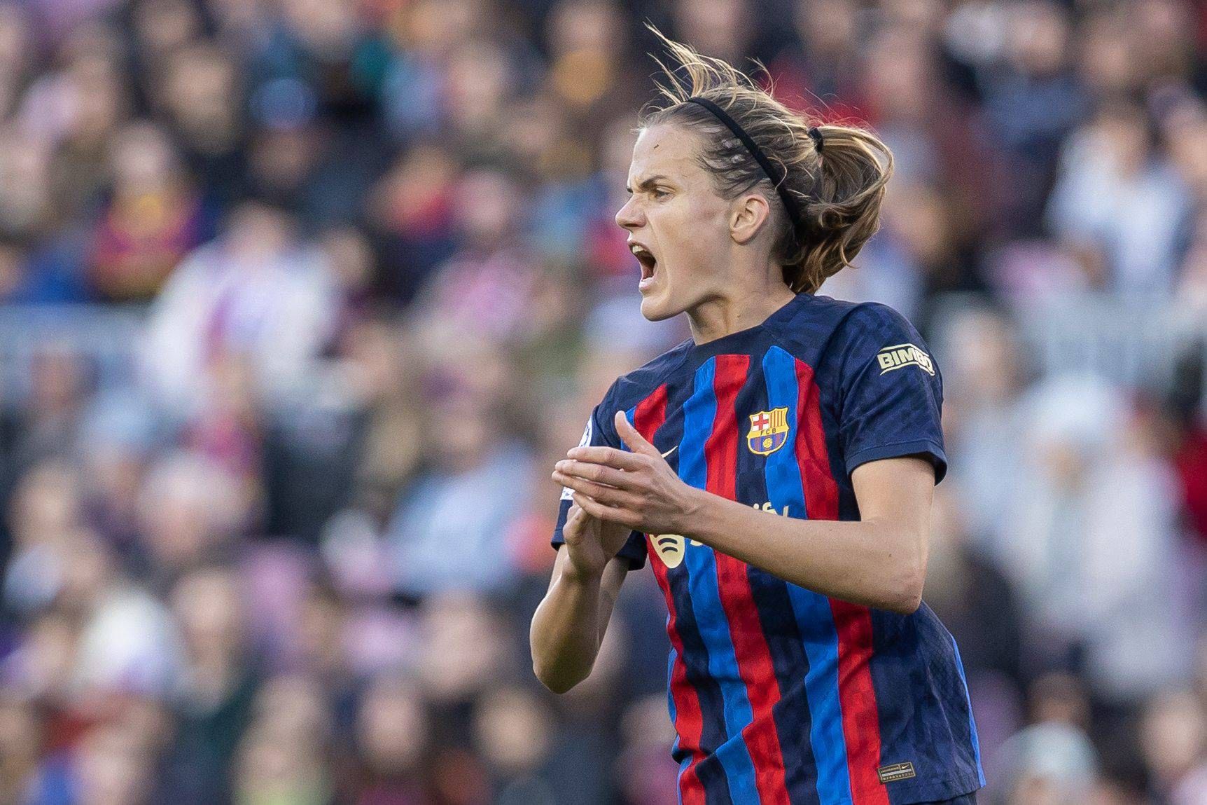  Irene Paredes, en un partido con el FC Barcelona.